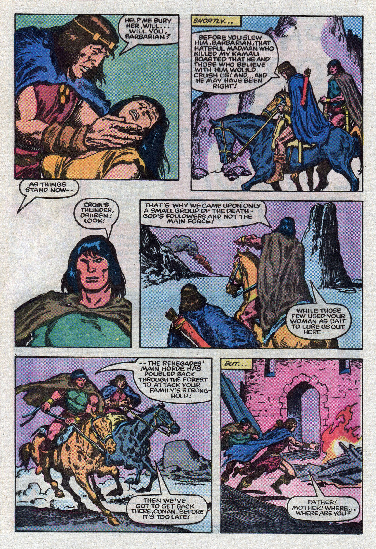 Read online Conan the Barbarian (1970) comic -  Issue #151 - 23