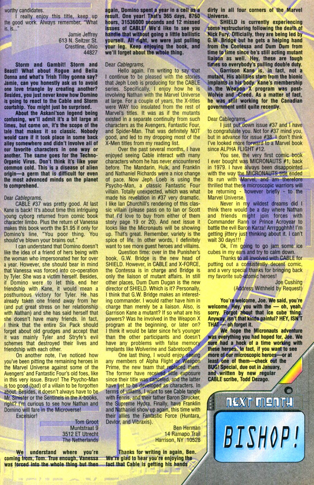 Read online Cable (1993) comic -  Issue #40 - 26