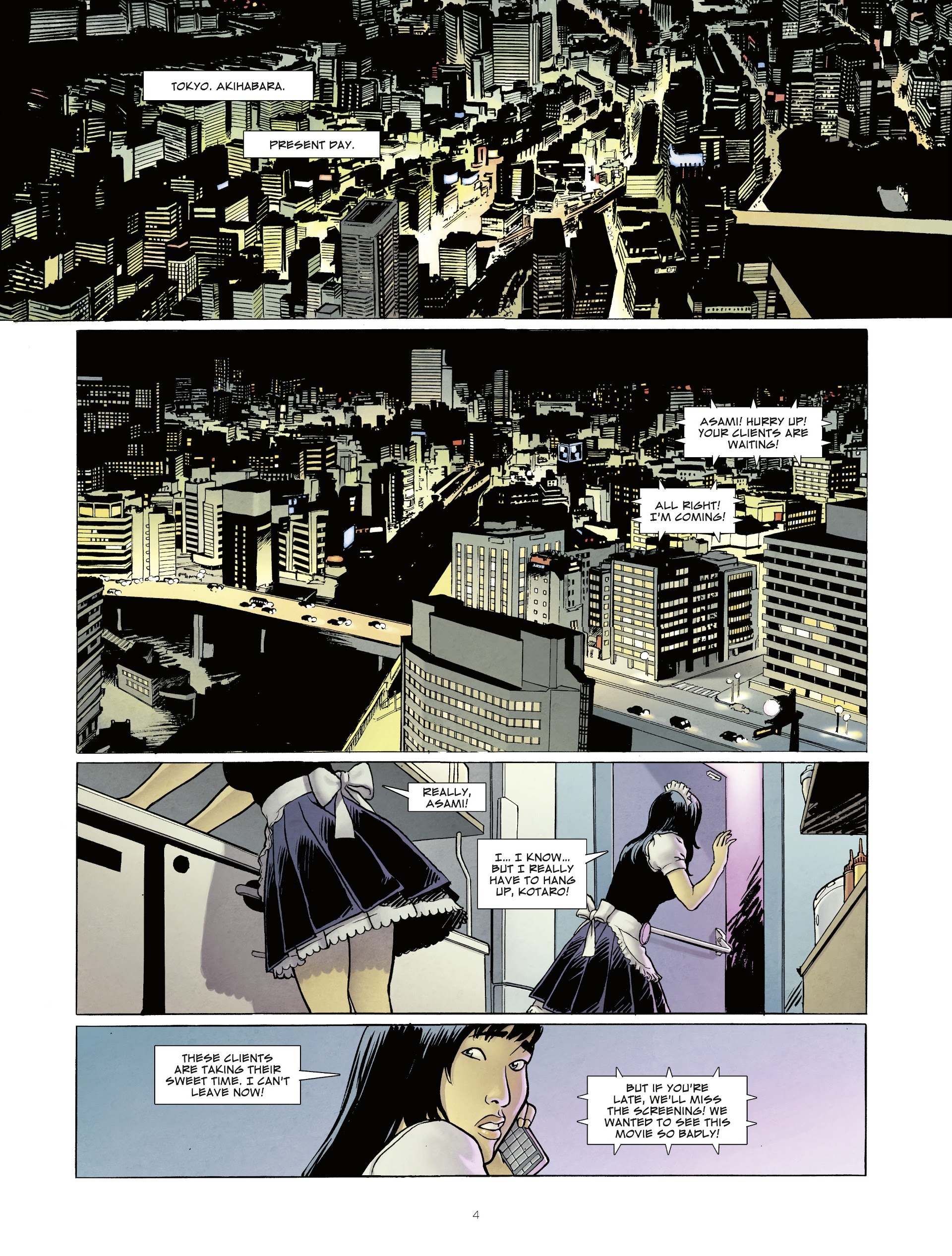 Read online Otaku Blue comic -  Issue #1 - 4