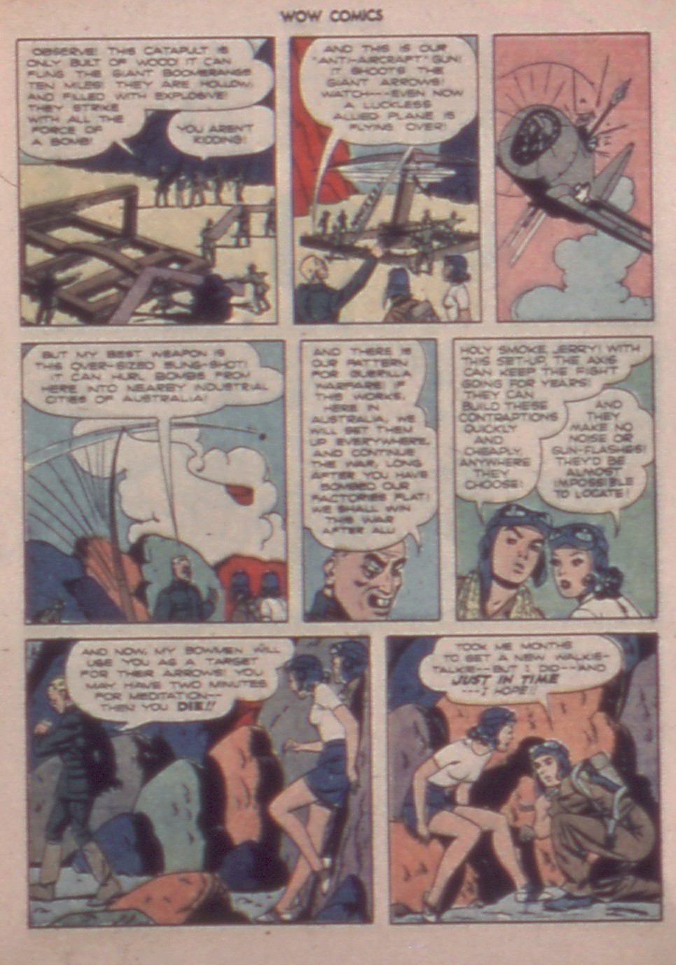Read online Wow Comics comic -  Issue #36 - 17