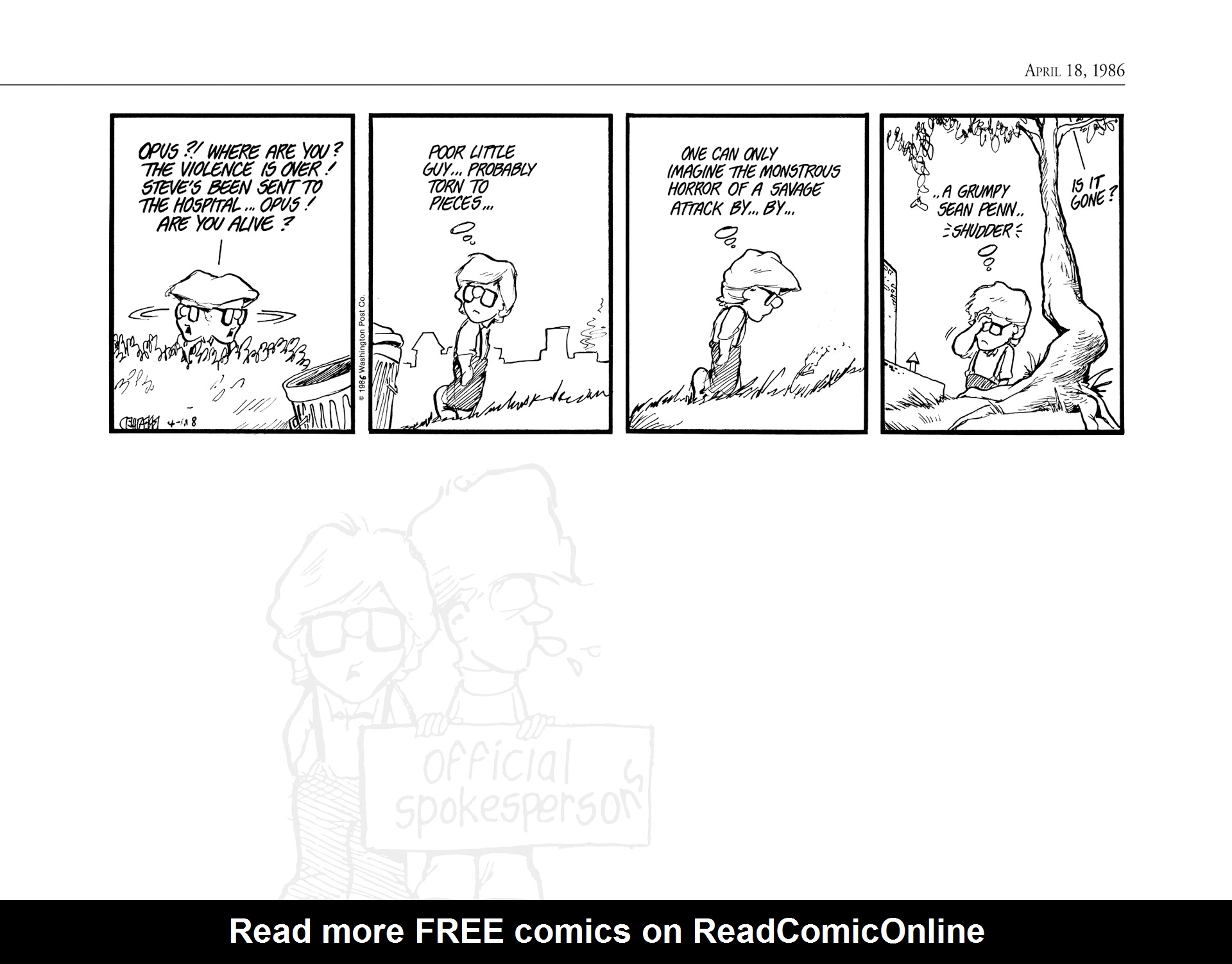 Read online The Bloom County Digital Library comic -  Issue # TPB 6 (Part 1) - 67