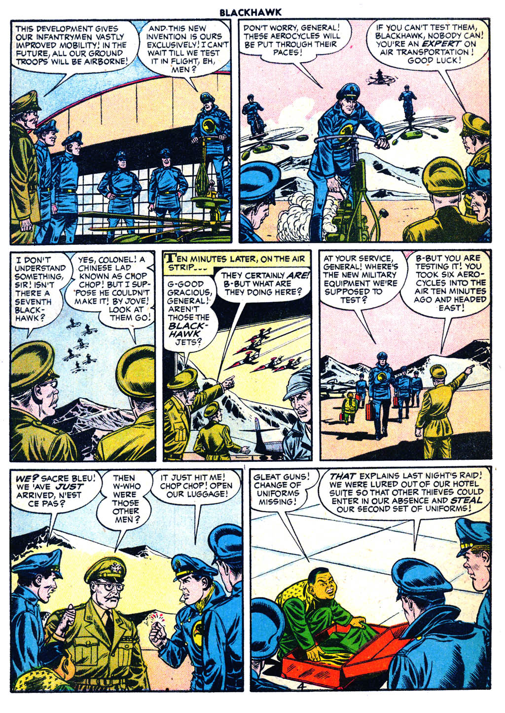 Read online Blackhawk (1957) comic -  Issue #107 - 6