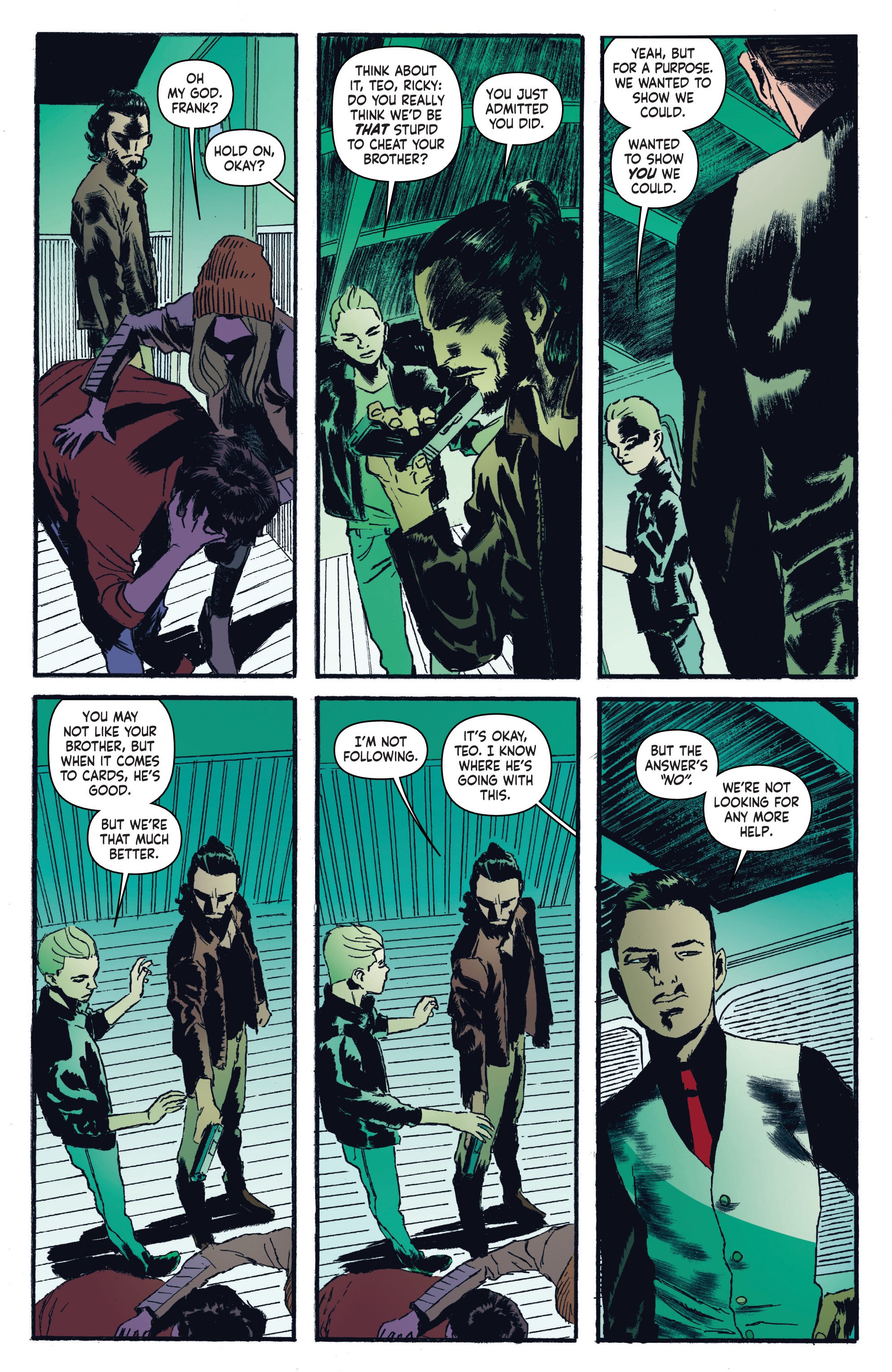Read online Nancy Drew And The Hardy Boys: The Big Lie comic -  Issue #3 - 6