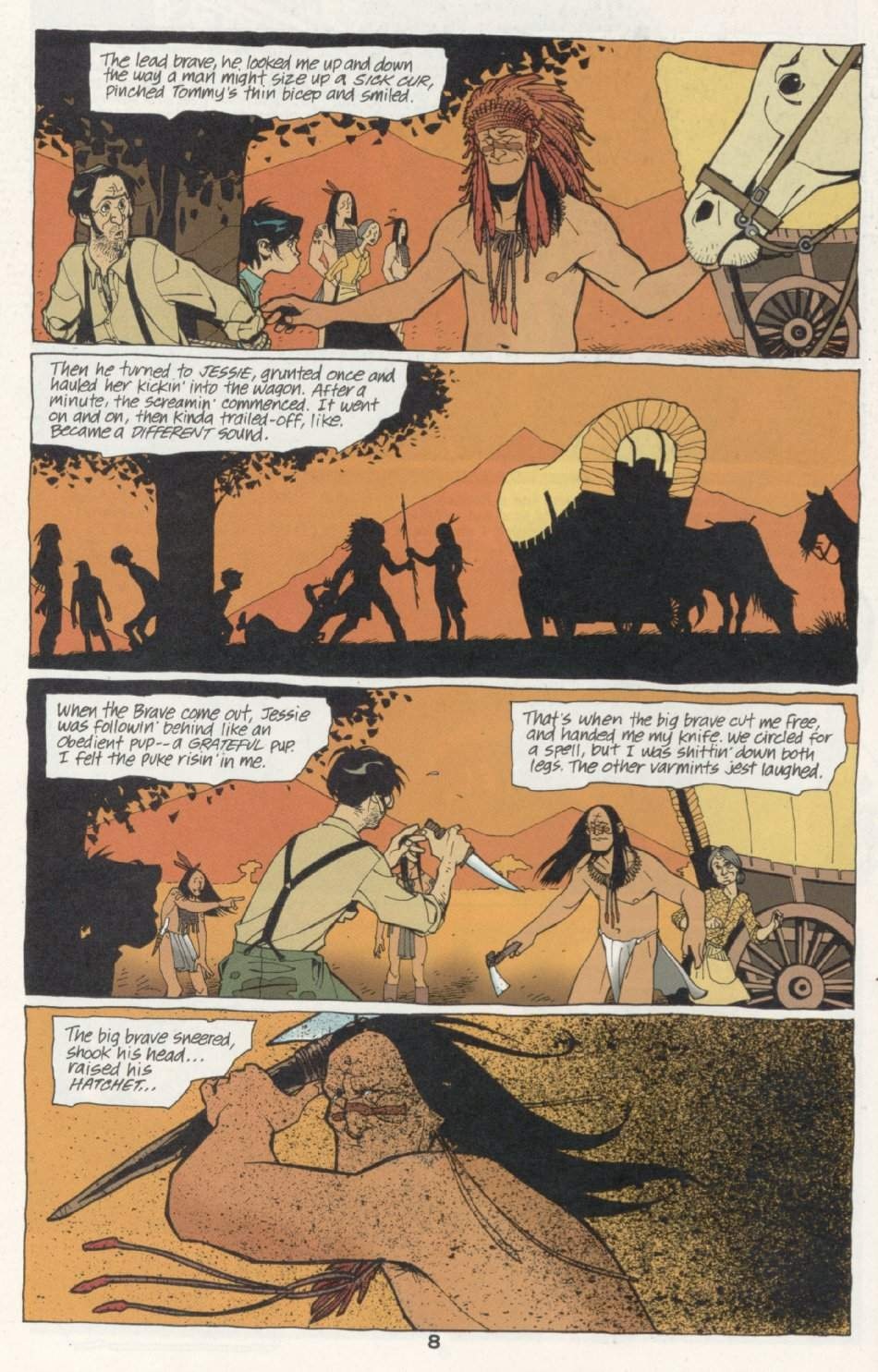 Read online Weird Western Tales (2001) comic -  Issue #4 - 10