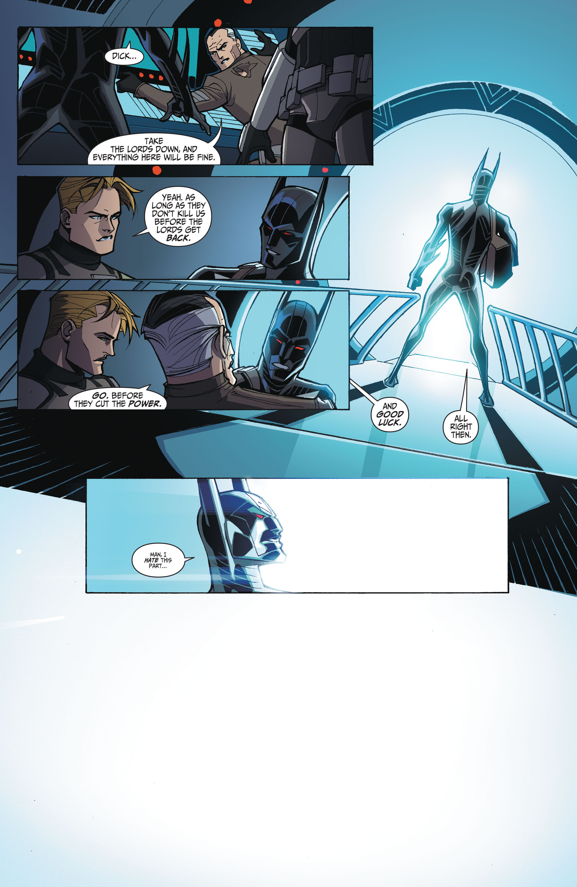 Read online Batman Beyond 2.0 comic -  Issue # _TPB 2 (Part 2) - 42
