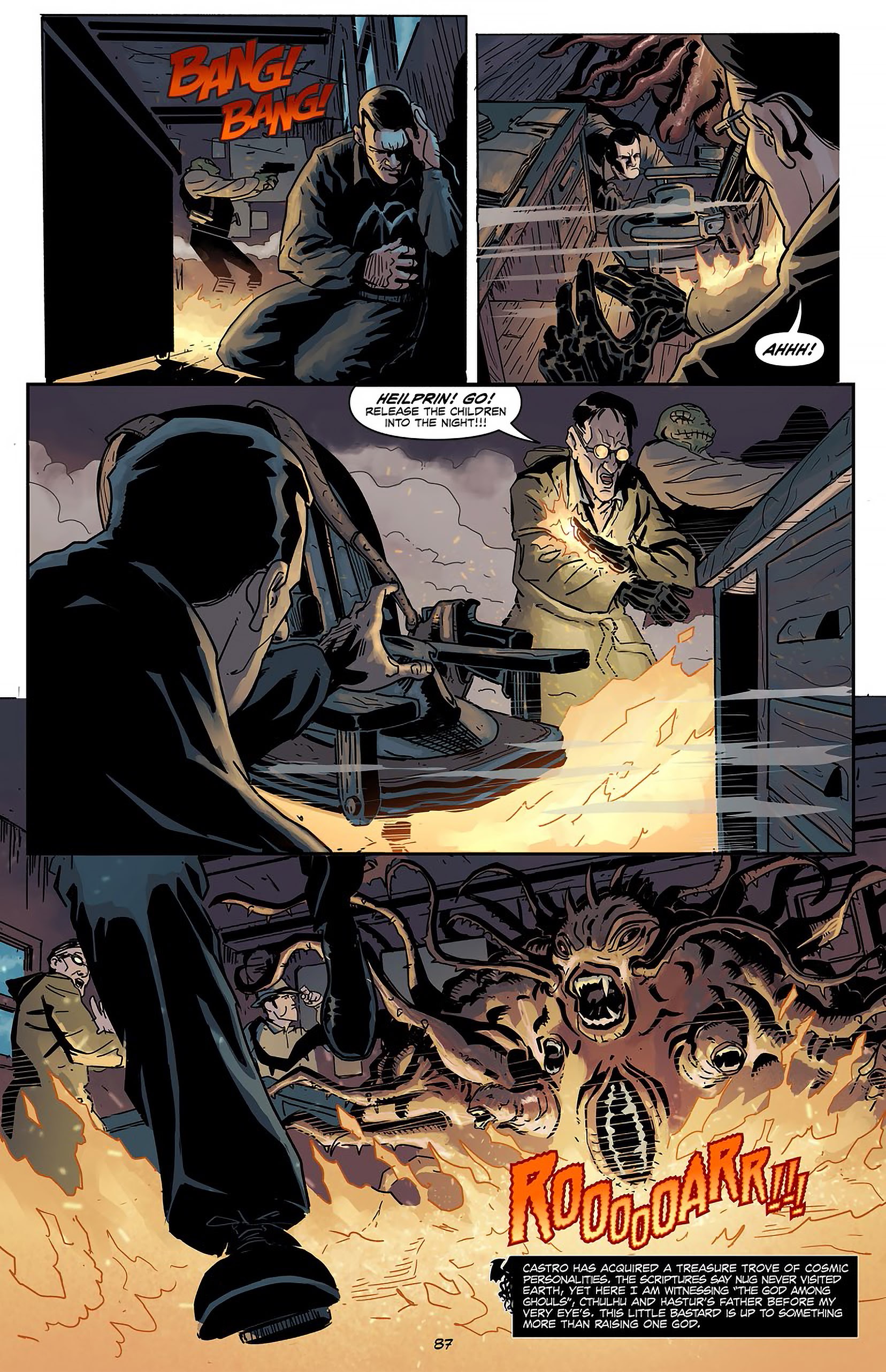 Read online Lovecraft P.I. - The Curious Case of ReAnimator comic -  Issue # TPB - 88