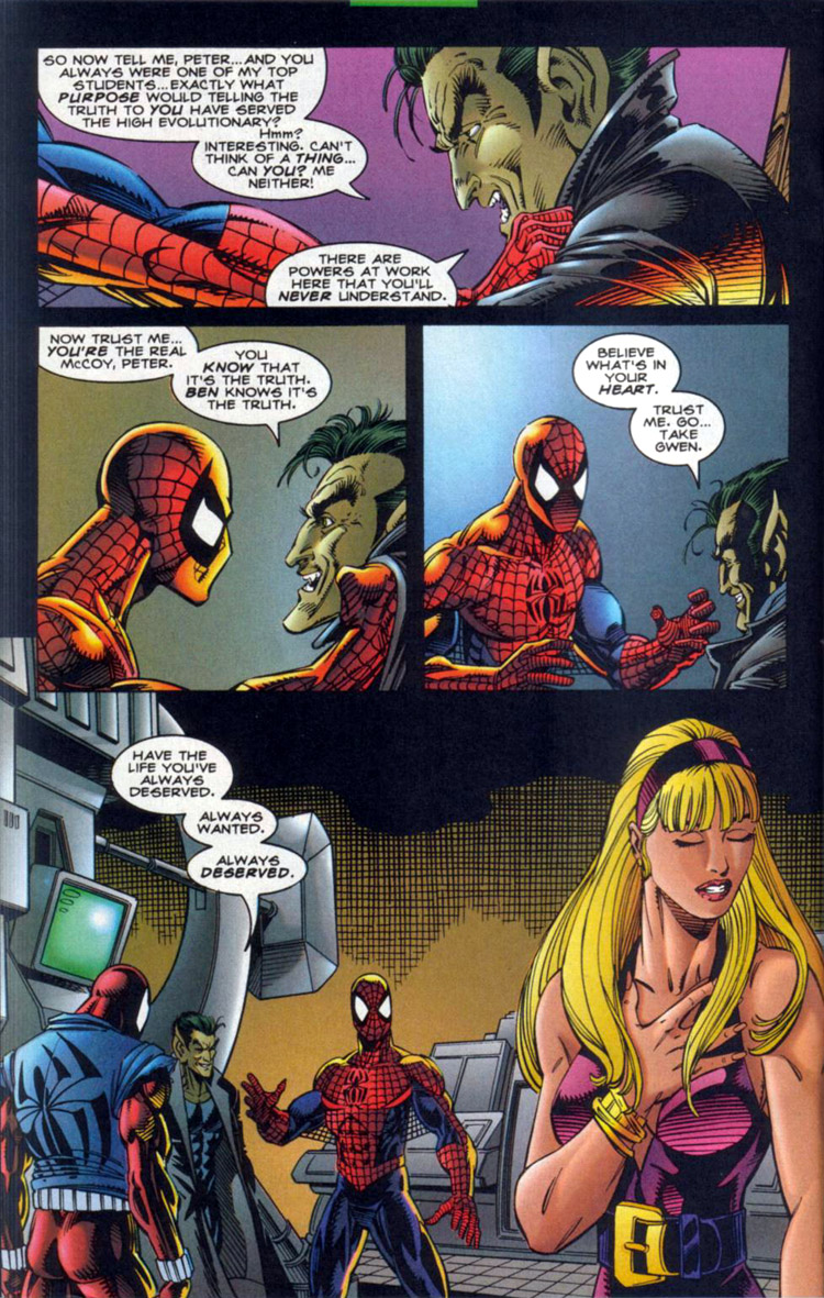 Read online Spider-Man (1990) comic -  Issue #56 - Truths & Deceptions - 17