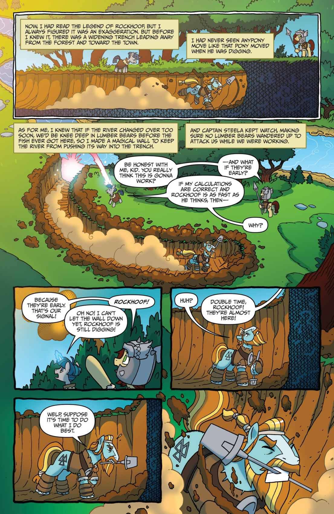 Read online My Little Pony: Legends of Magic comic -  Issue #8 - 10