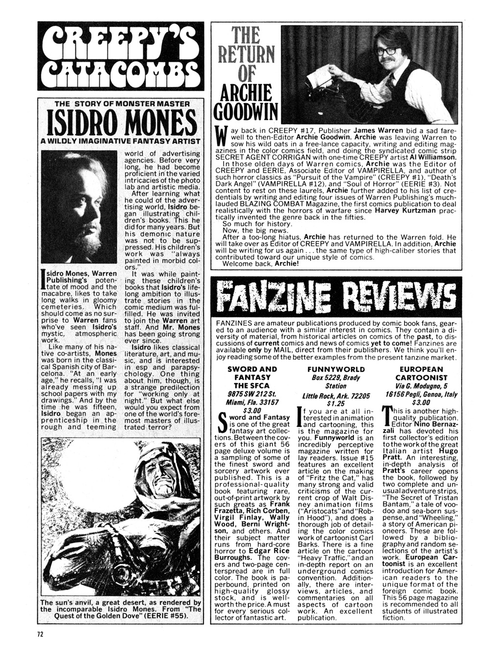 Read online Creepy Archives comic -  Issue # TPB 13 (Part 1) - 72