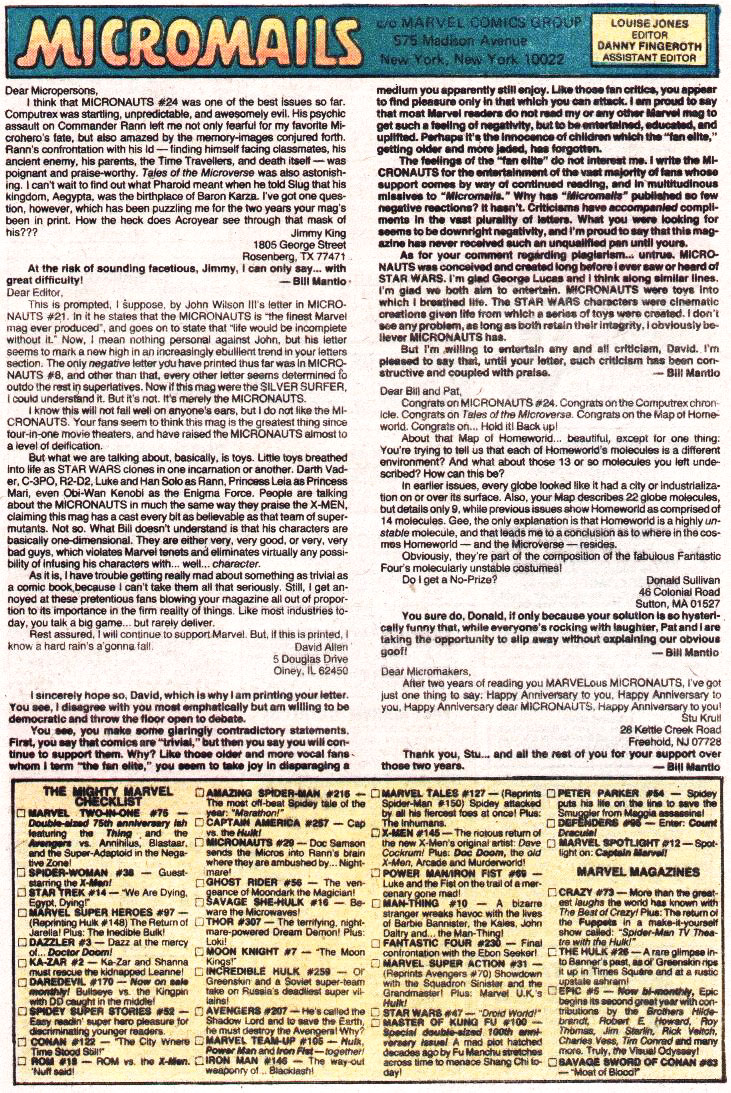 Read online Micronauts (1979) comic -  Issue #29 - 23