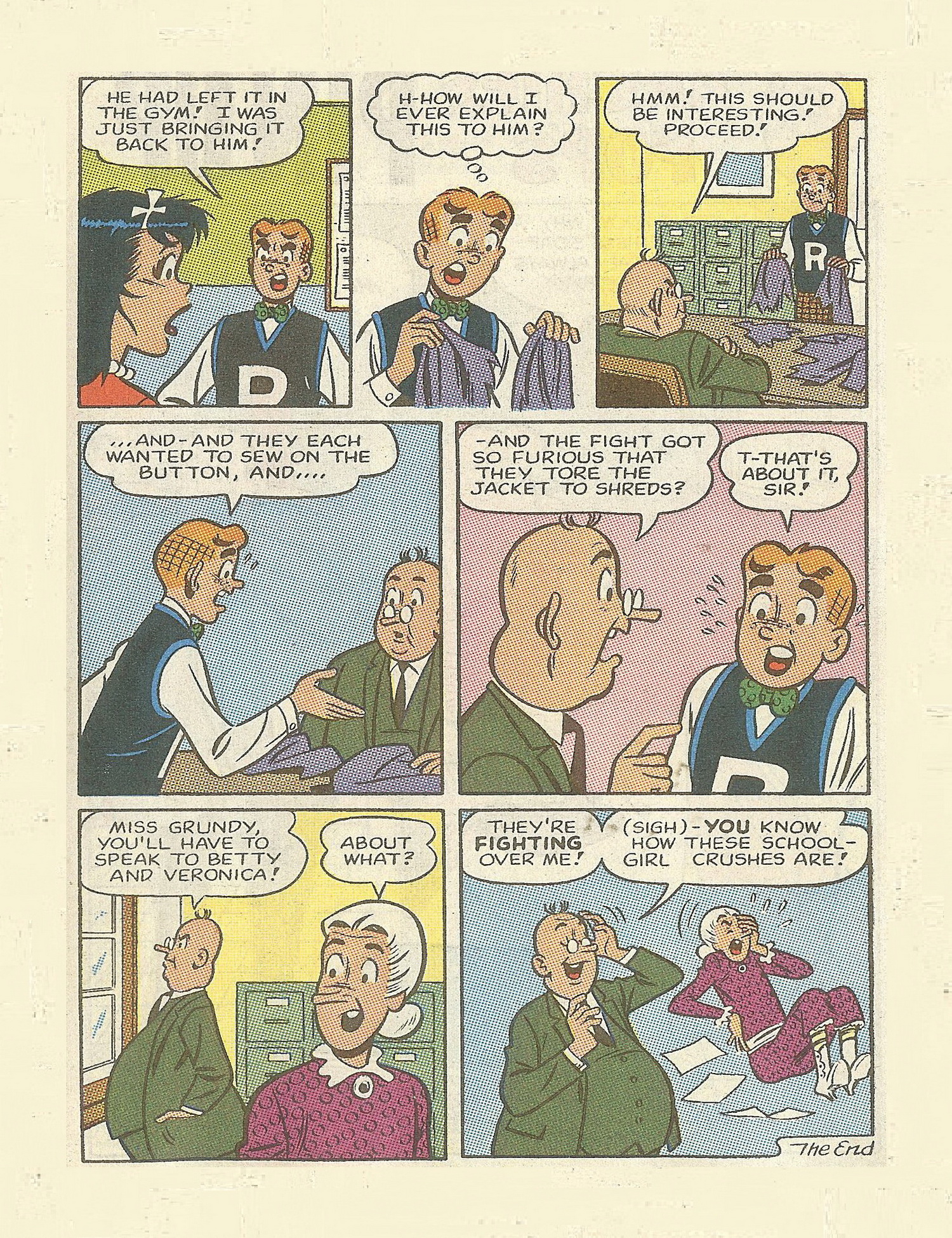 Read online Betty and Veronica Digest Magazine comic -  Issue #55 - 87