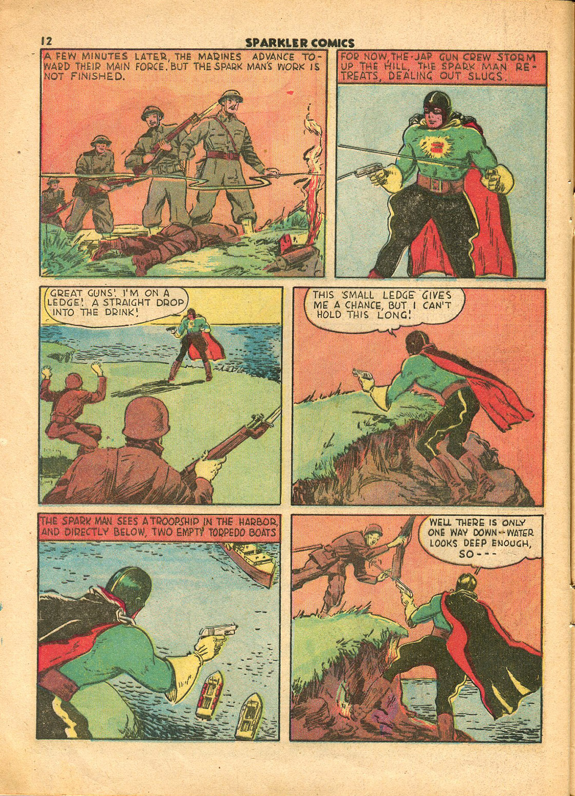 Read online Sparkler Comics comic -  Issue #10 - 14