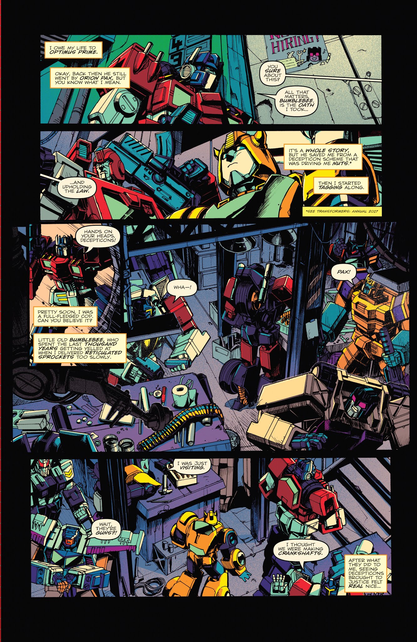 Read online Optimus Prime comic -  Issue #20 - 5