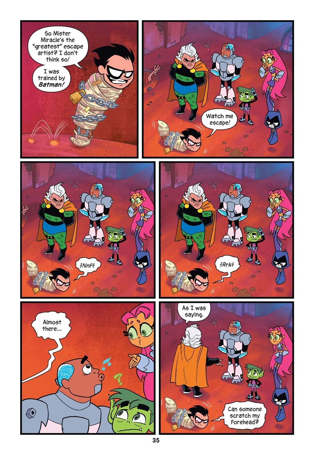 Read online Teen Titans Go! To Camp comic -  Issue # _TPB - 33