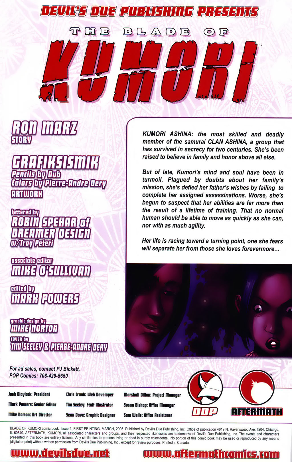 Read online The Blade of Kumori comic -  Issue #4 - 2