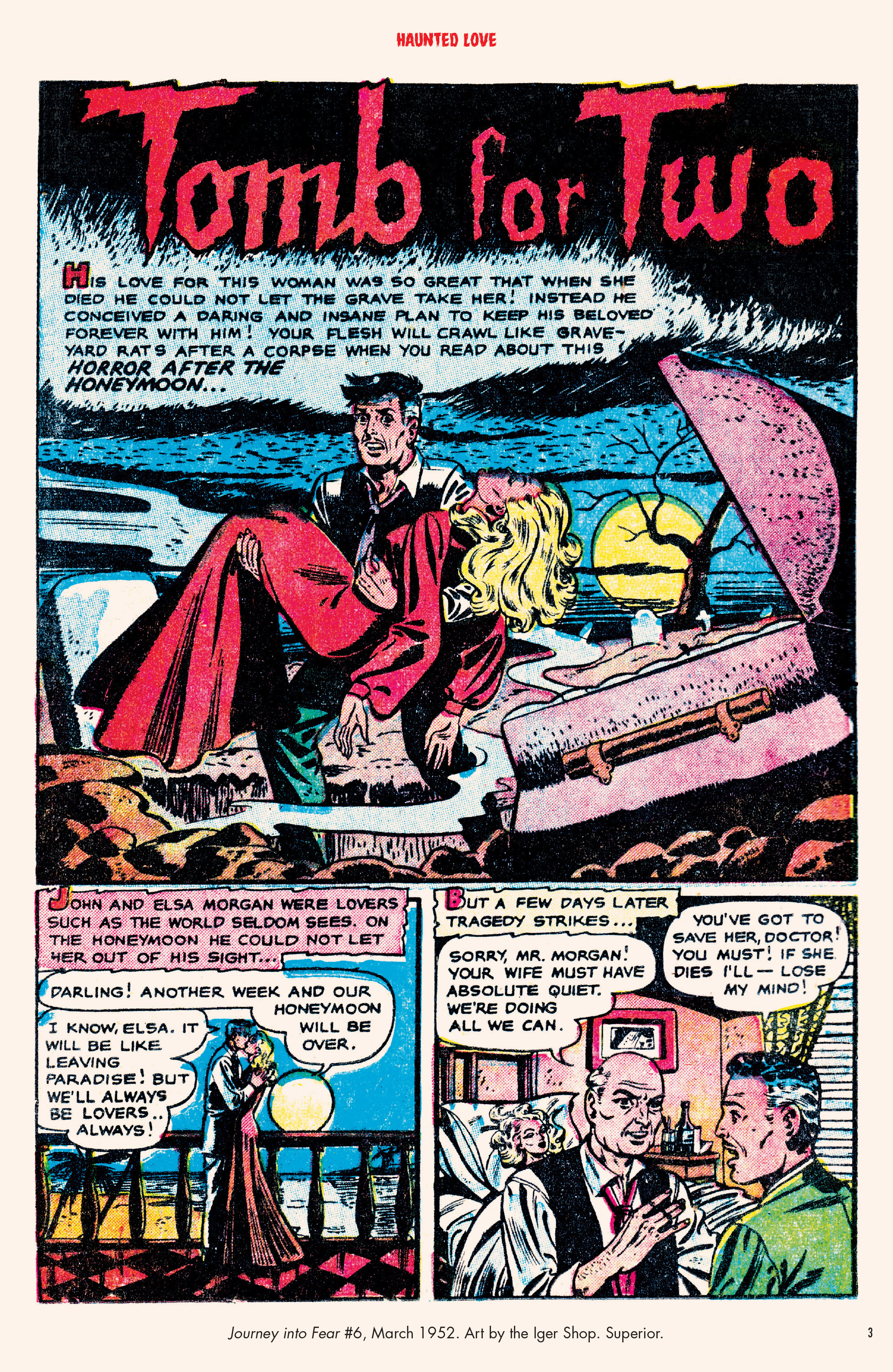Read online Haunted Love comic -  Issue #3 - 3