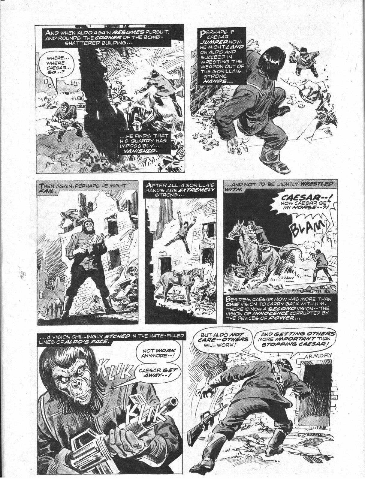 Read online Planet of the Apes comic -  Issue #22 - 16