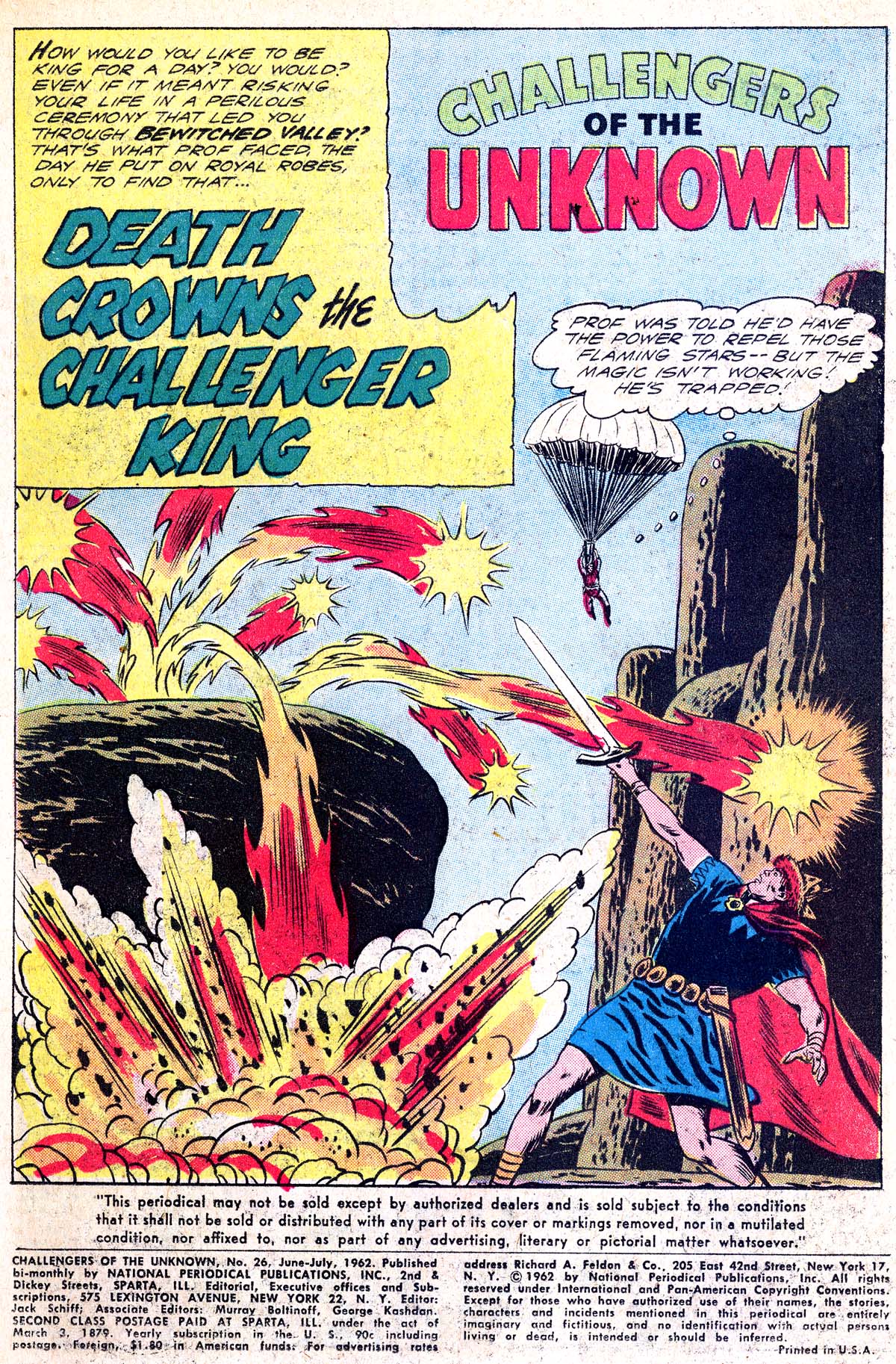 Read online Challengers of the Unknown (1958) comic -  Issue #26 - 3