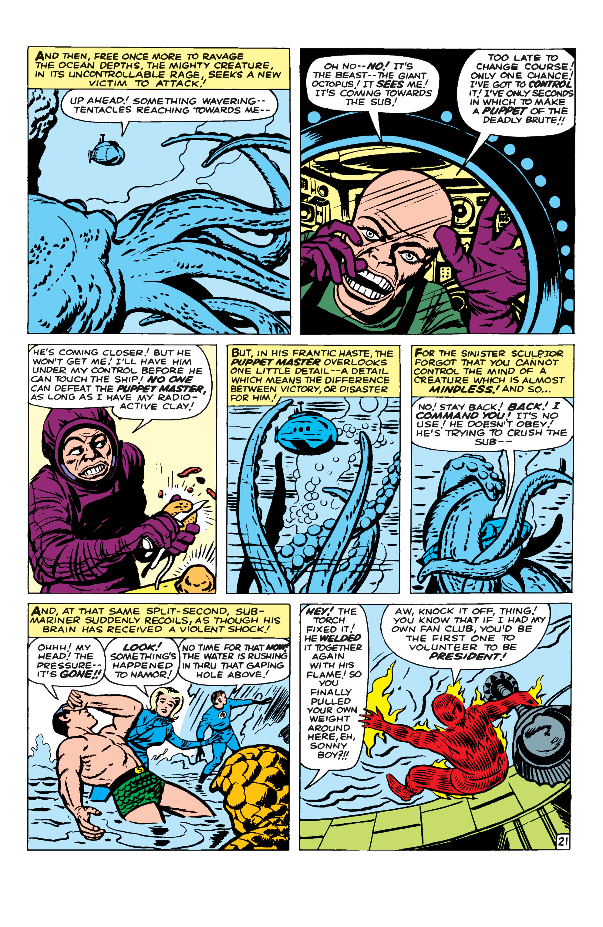 Read online Fantastic Four (1961) comic -  Issue #14 - 22