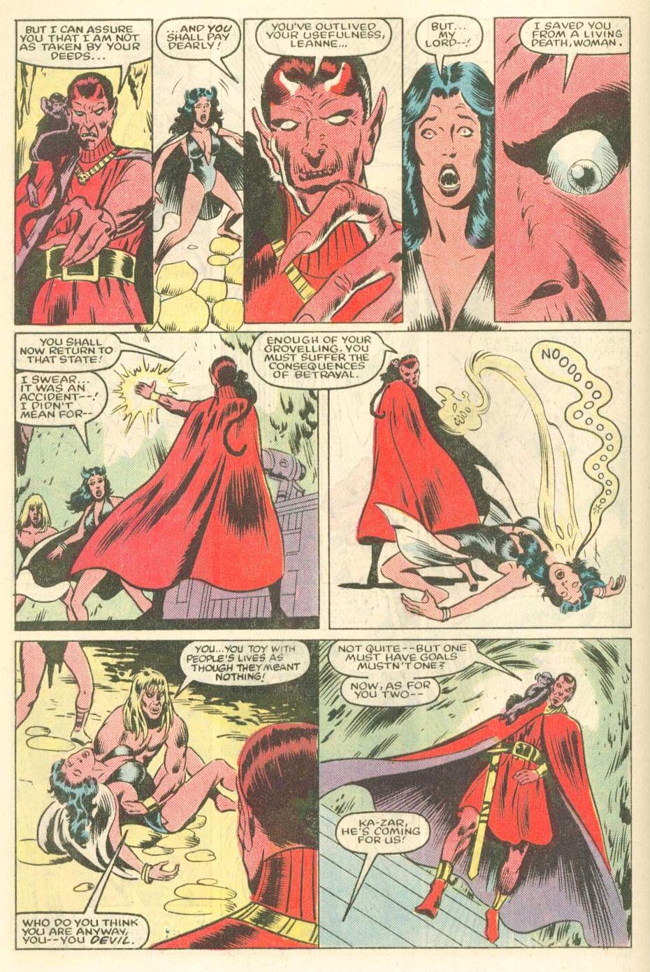 Read online Ka-Zar the Savage comic -  Issue #29 - 34