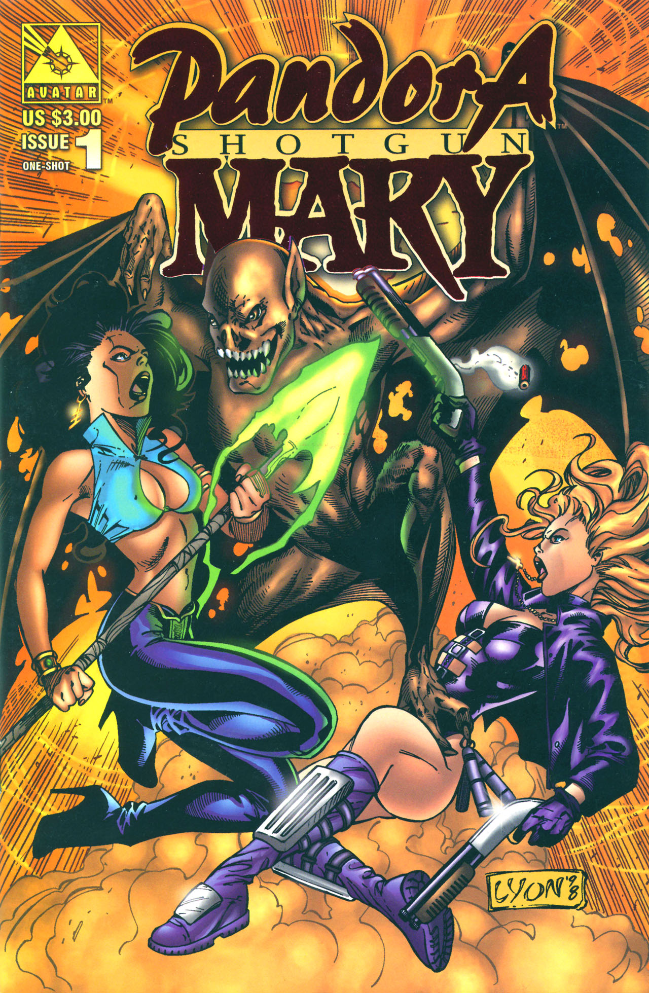 Read online Pandora/Shotgun Mary comic -  Issue # Full - 2