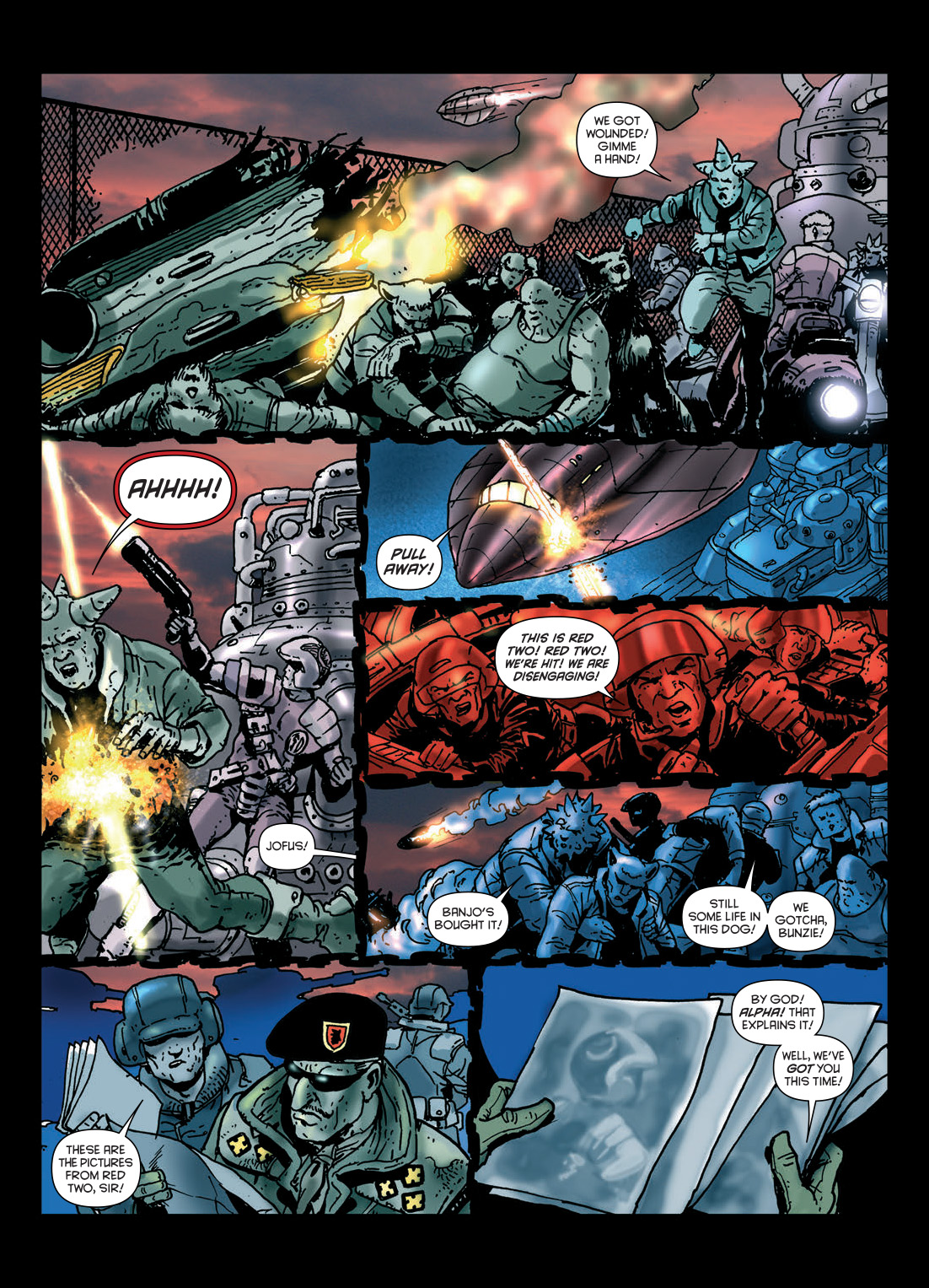 Read online Strontium Dog: The Life and Death of Johnny Alpha: Dogs of War comic -  Issue # TPB - 36
