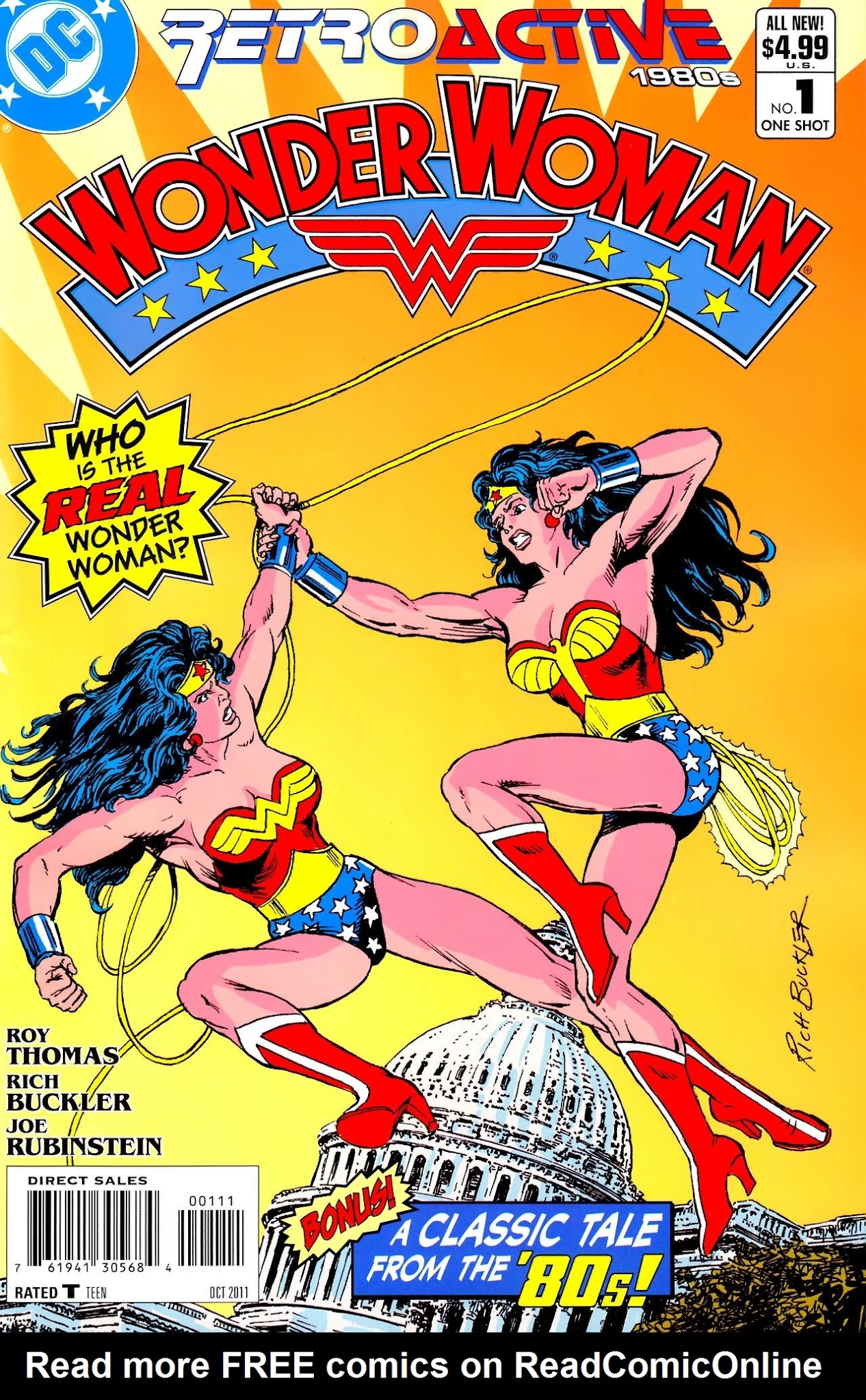 Read online DC Retroactive: Wonder Woman comic -  Issue # Issue '80s - 1