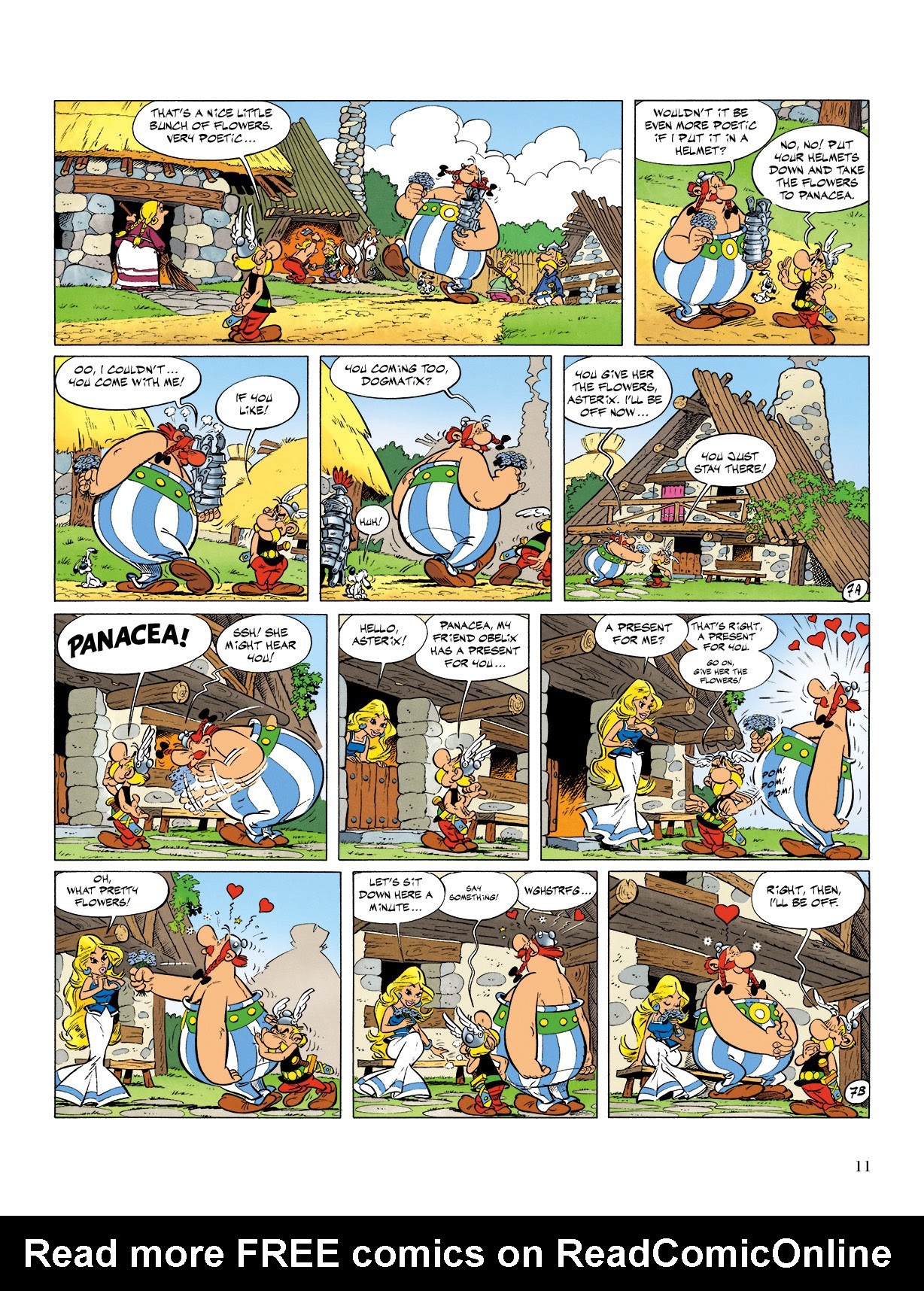 Read online Asterix comic -  Issue #10 - 12