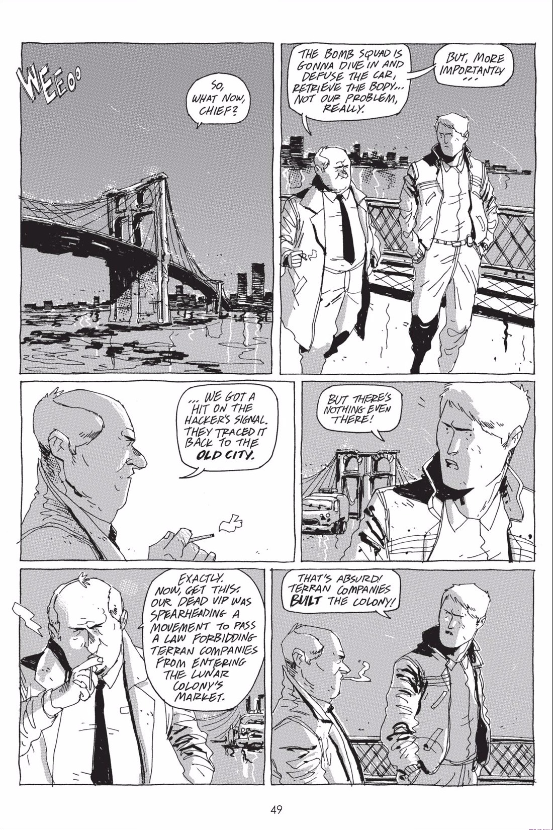 Read online Old City Blues comic -  Issue # TPB - 49