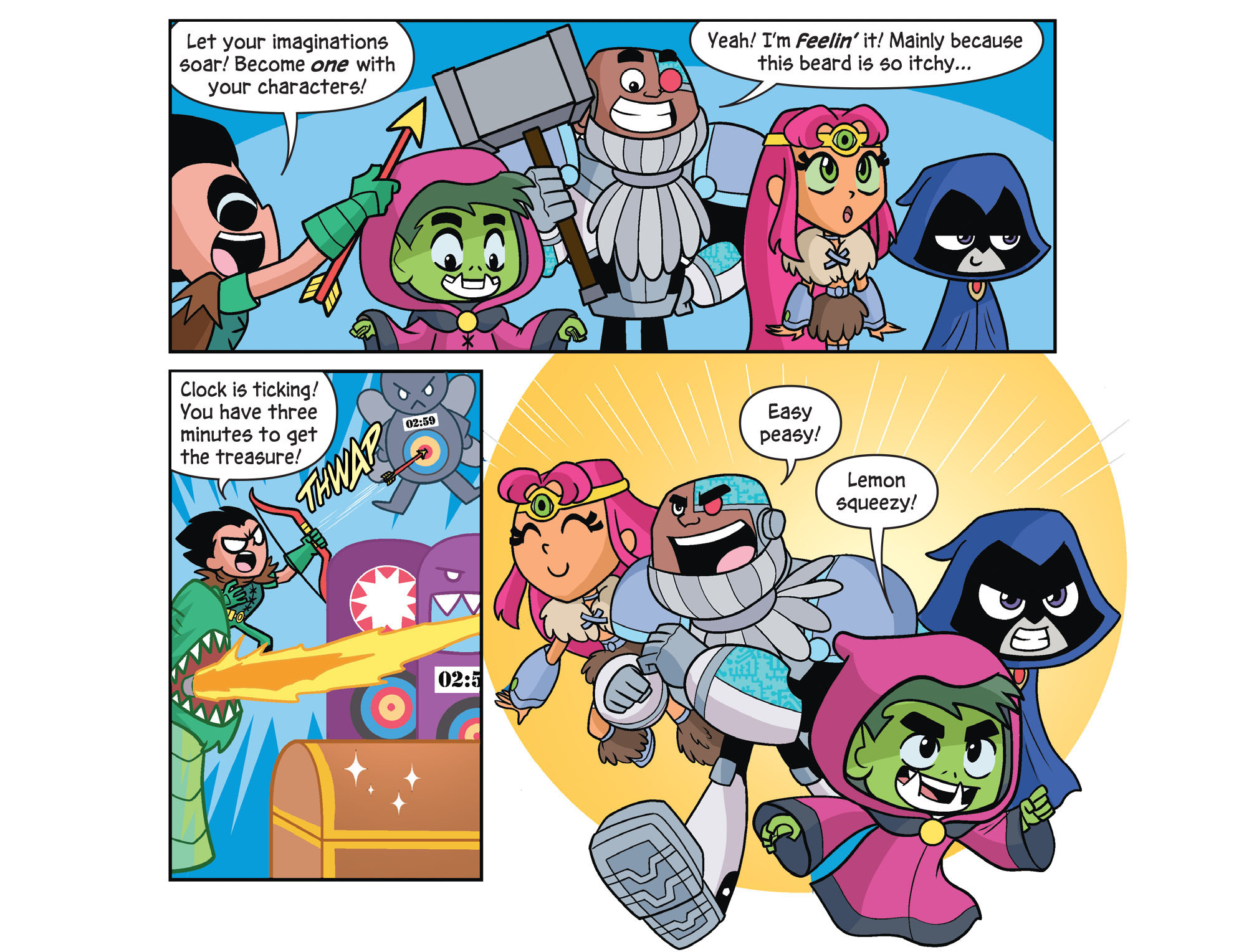 Read online Teen Titans Go! Roll With It! comic -  Issue #4 - 18