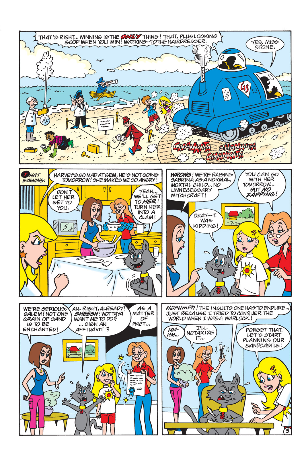 Read online Sabrina the Teenage Witch (2000) comic -  Issue #9 - 21