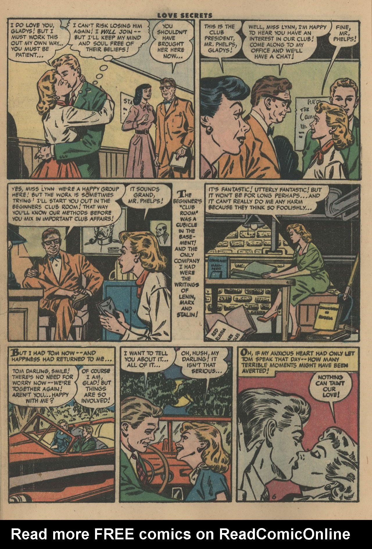 Read online Love Secrets (1953) comic -  Issue #32 - 8