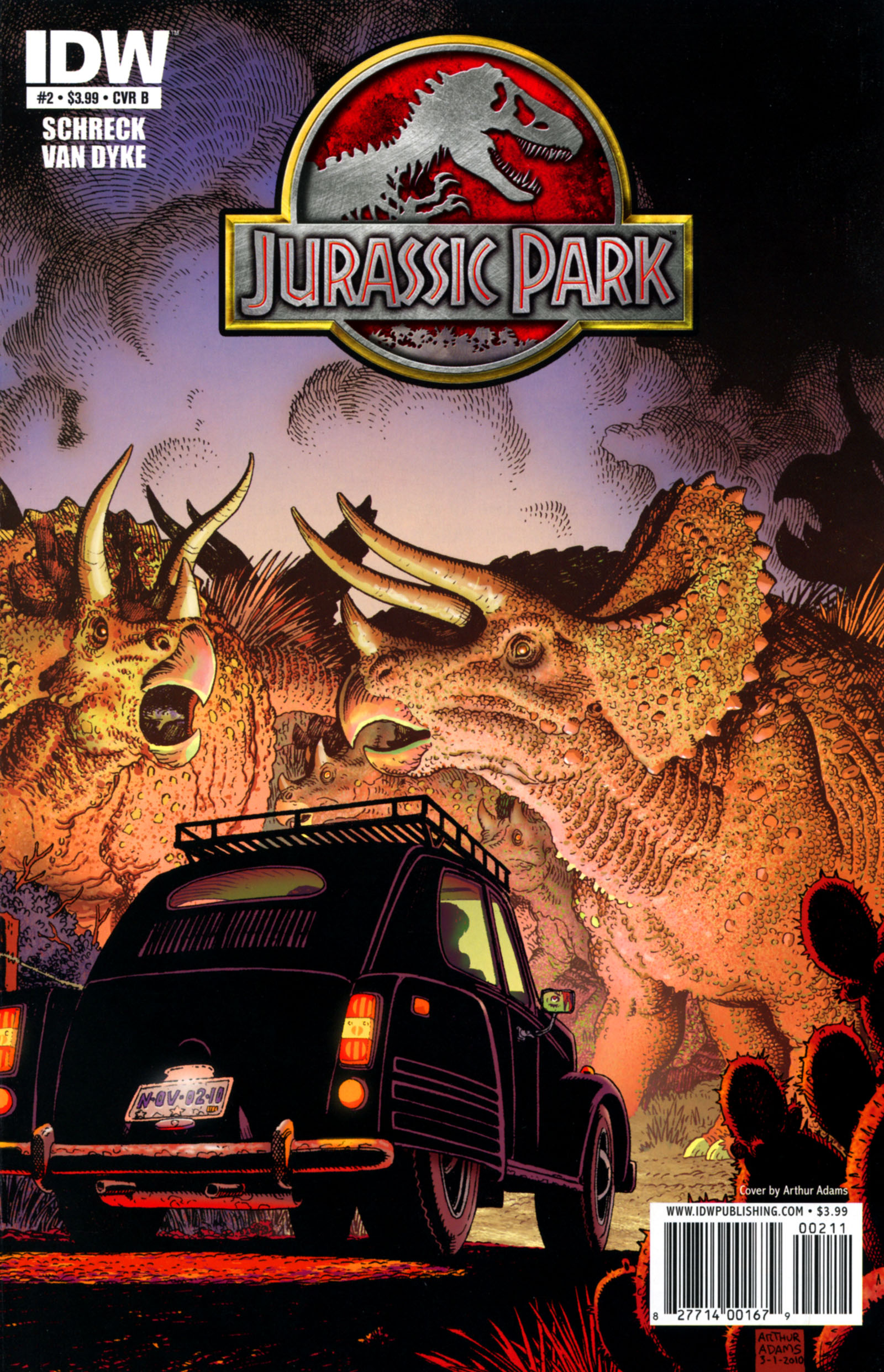 Read online Jurassic Park (2010) comic -  Issue #2 - 1