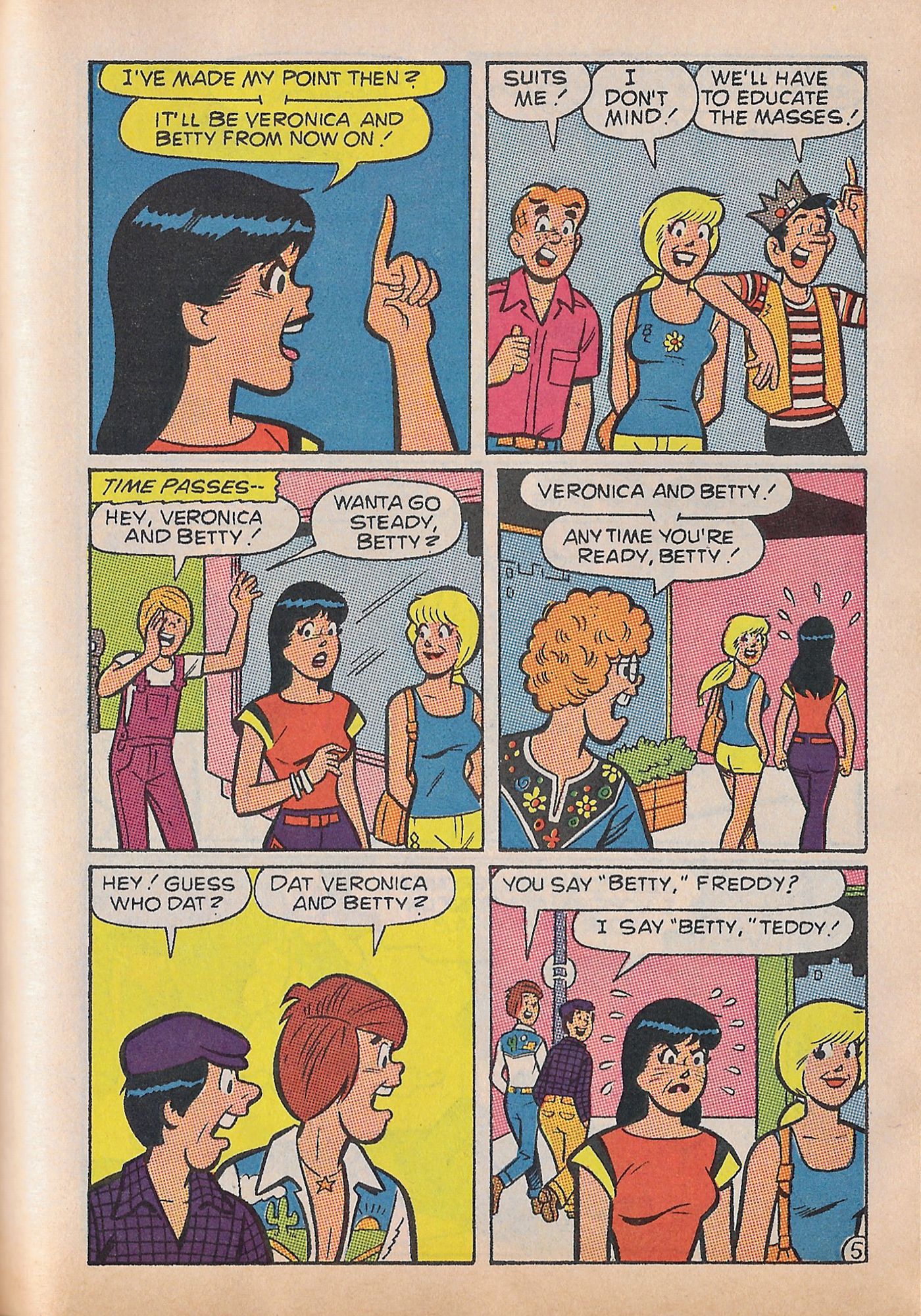 Read online Betty and Veronica Digest Magazine comic -  Issue #51 - 104