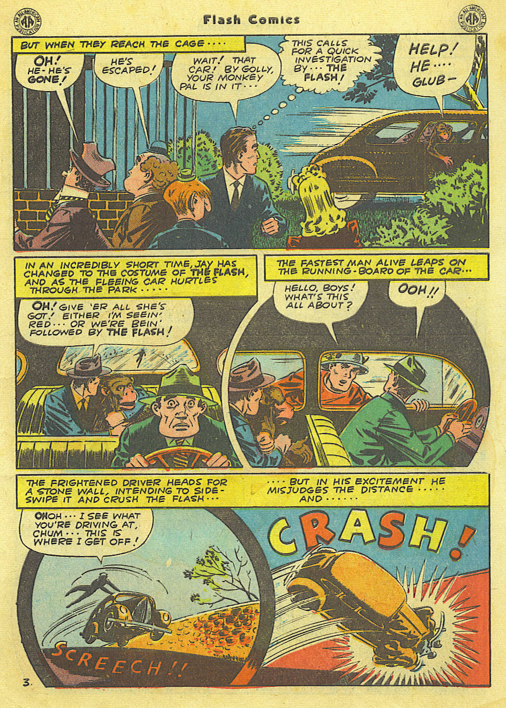 Read online Flash Comics comic -  Issue #66 - 5