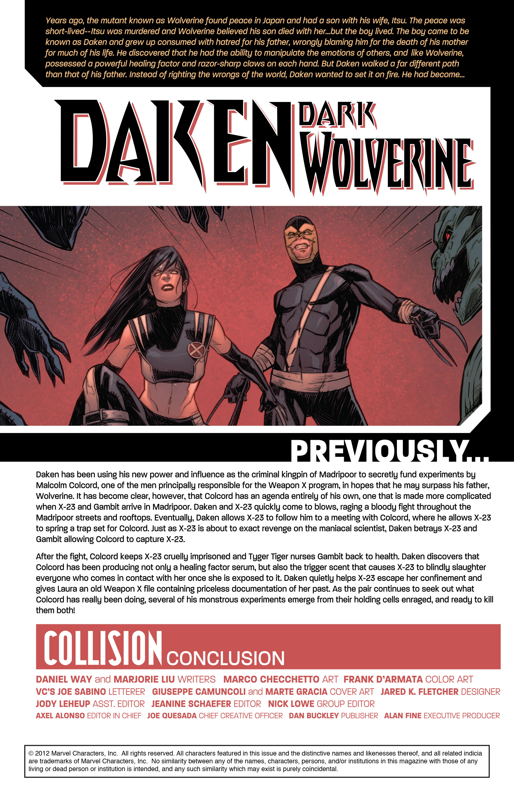 Read online Daken: Dark Wolverine comic -  Issue #9 - 2