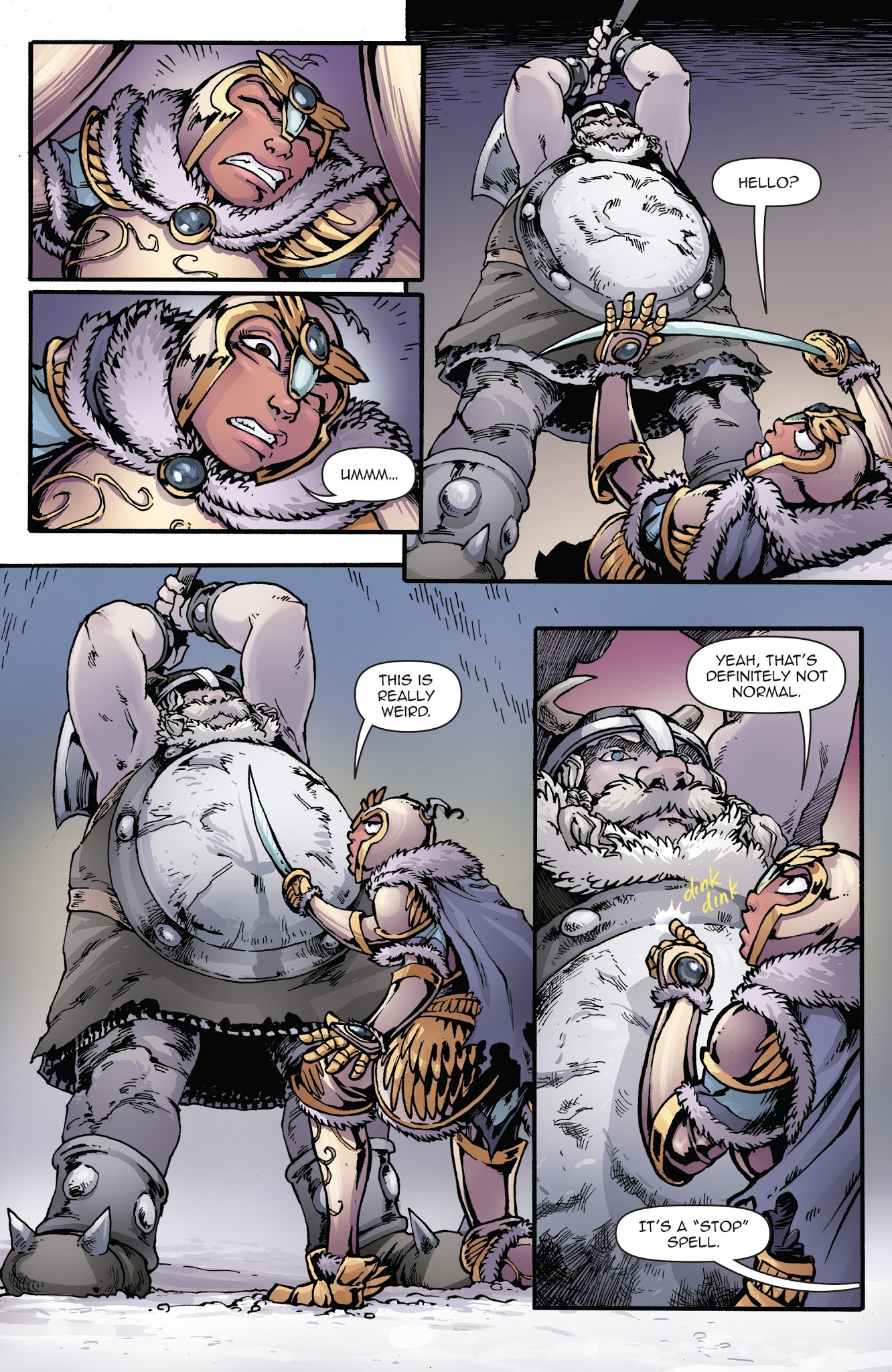 Read online Princeless: Make Yourself (2017) comic -  Issue #3 - 8