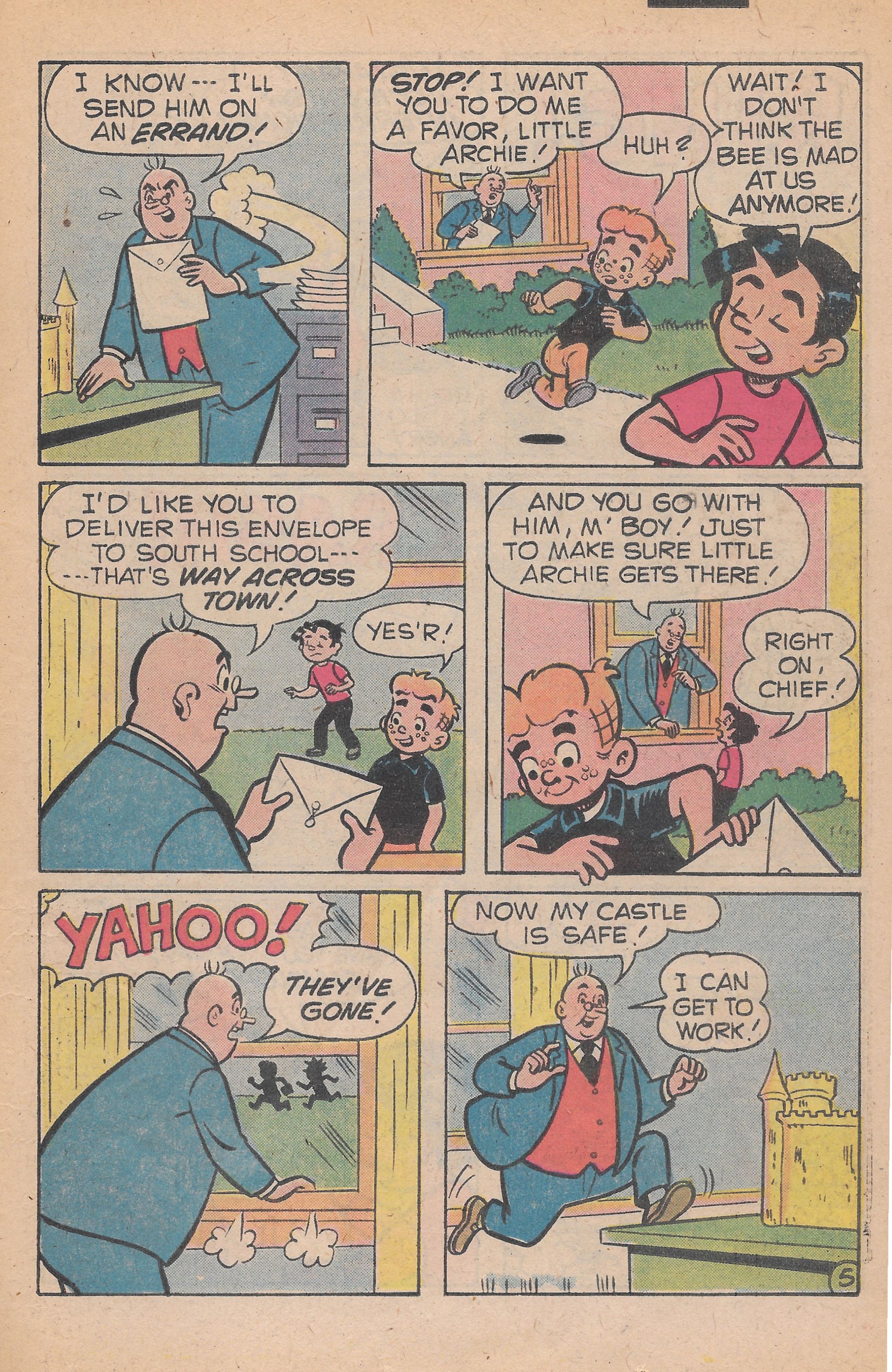 Read online Archie's TV Laugh-Out comic -  Issue #75 - 23