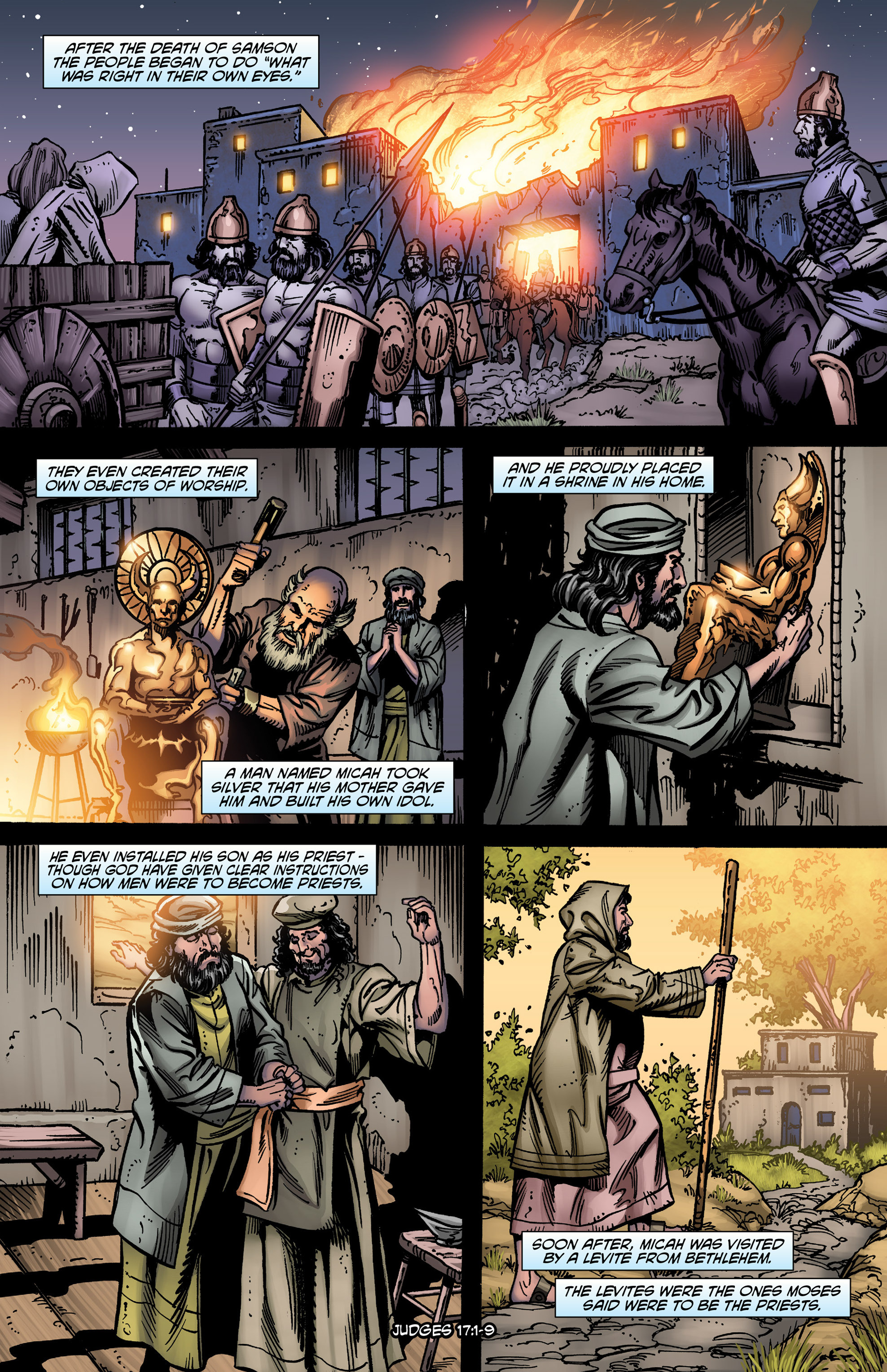Read online The Kingstone Bible comic -  Issue #4 - 105