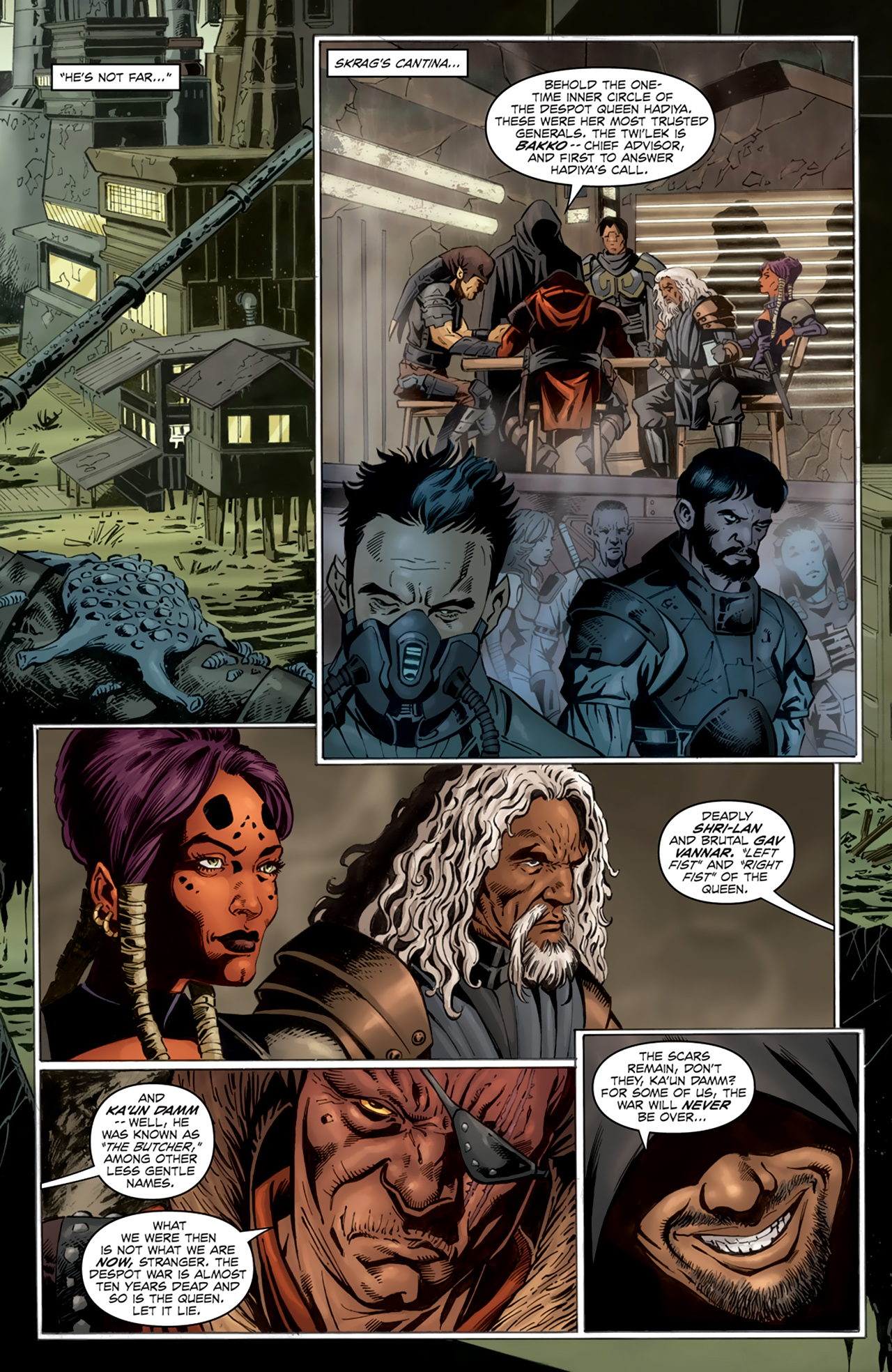 Read online Star Wars: Dawn of the Jedi - Prisoner of Bogan comic -  Issue #4 - 4