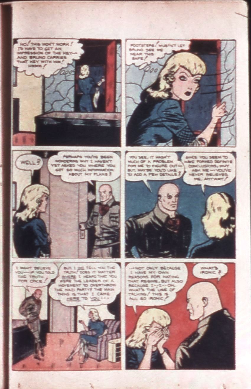 Read online Miss Fury (1942) comic -  Issue #6 - 35