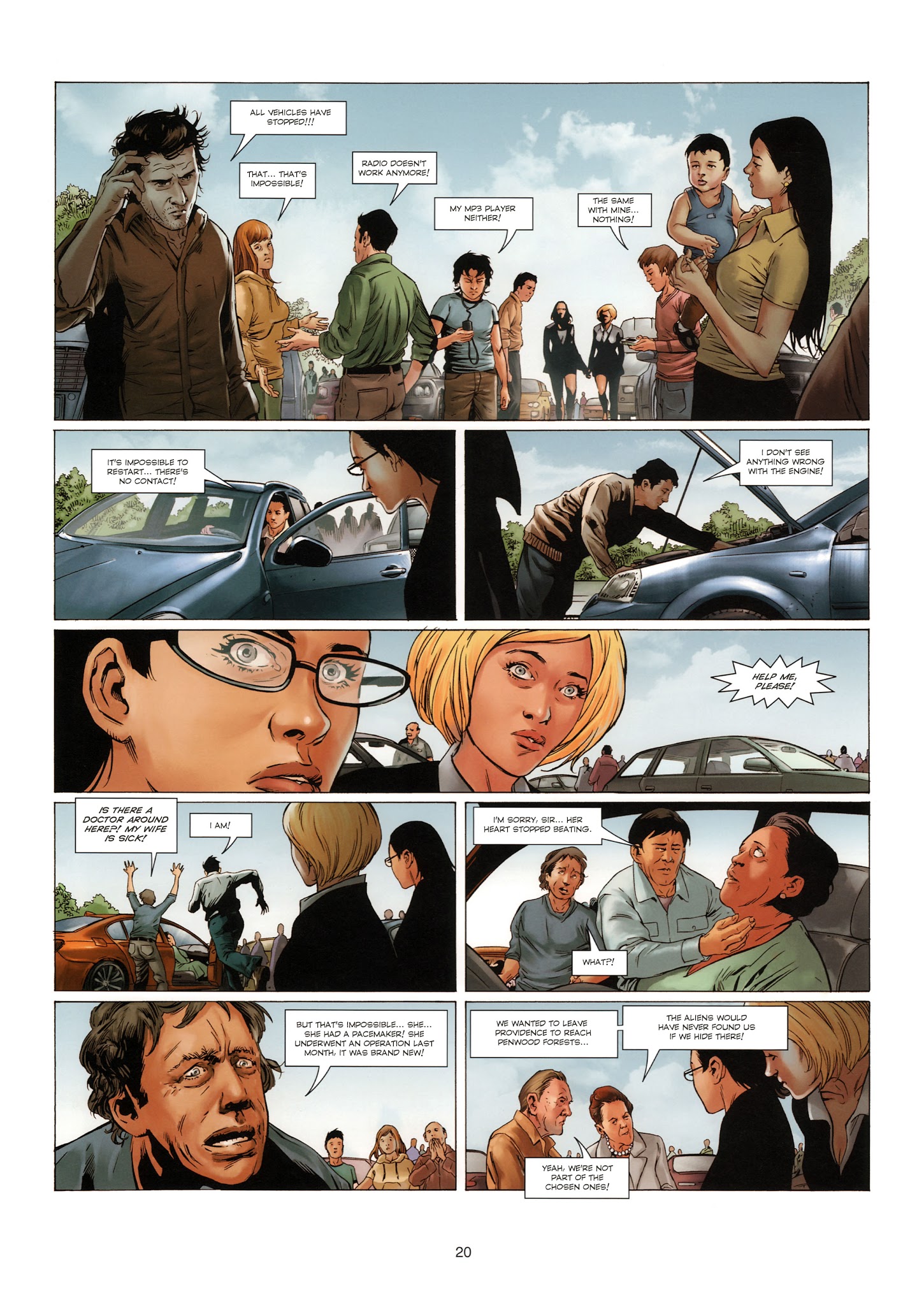 Read online Prometheus comic -  Issue #10 - 21