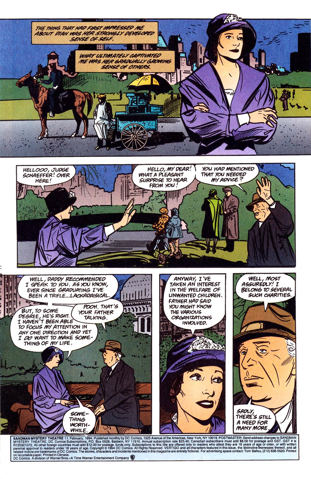 Read online Sandman Mystery Theatre comic -  Issue #11 - 2