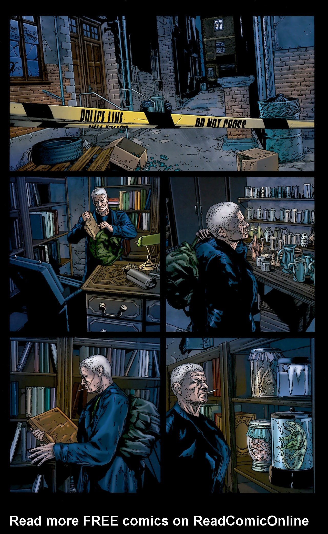 Read online Gravel comic -  Issue #7 - 8