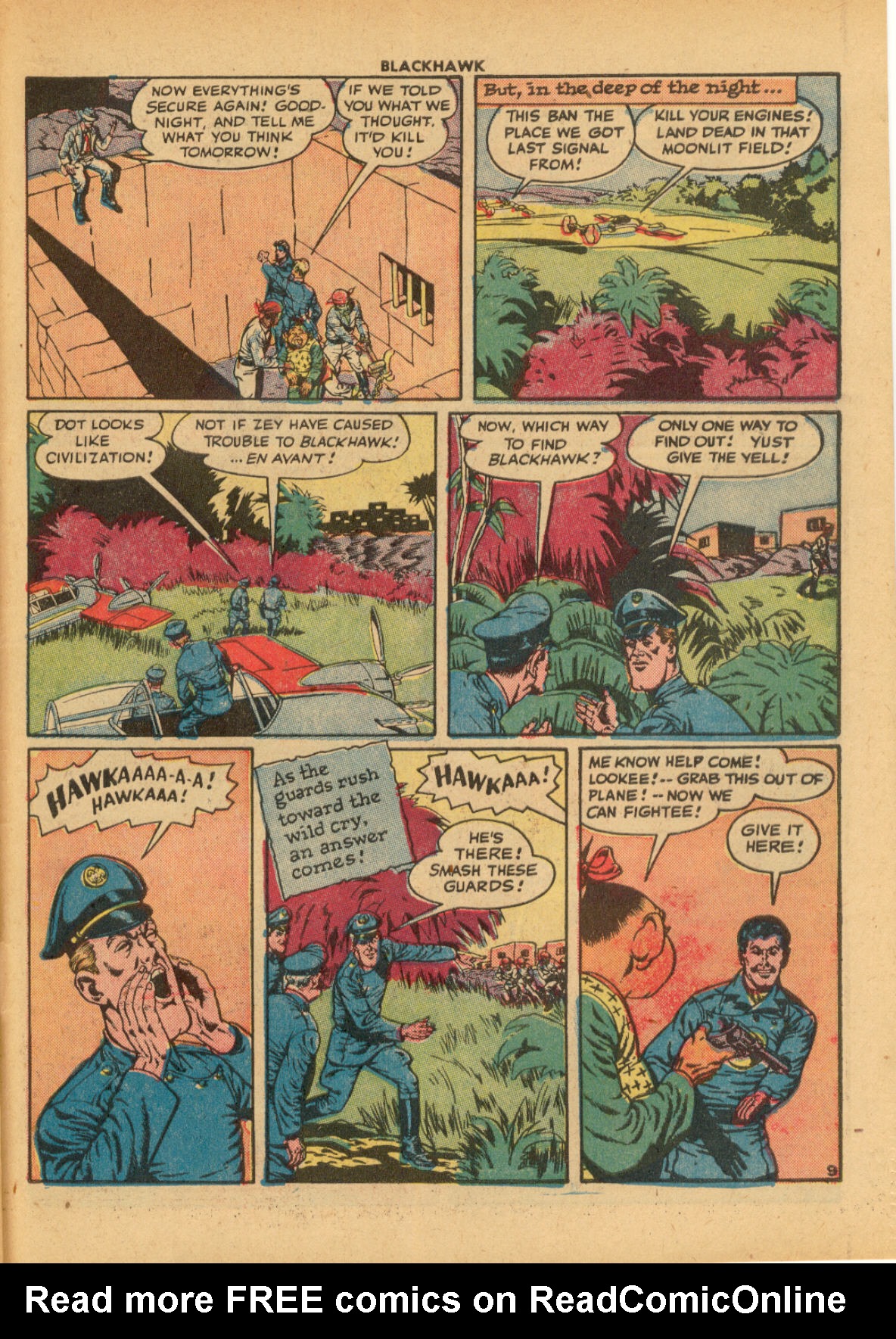 Read online Blackhawk (1957) comic -  Issue #10 - 45
