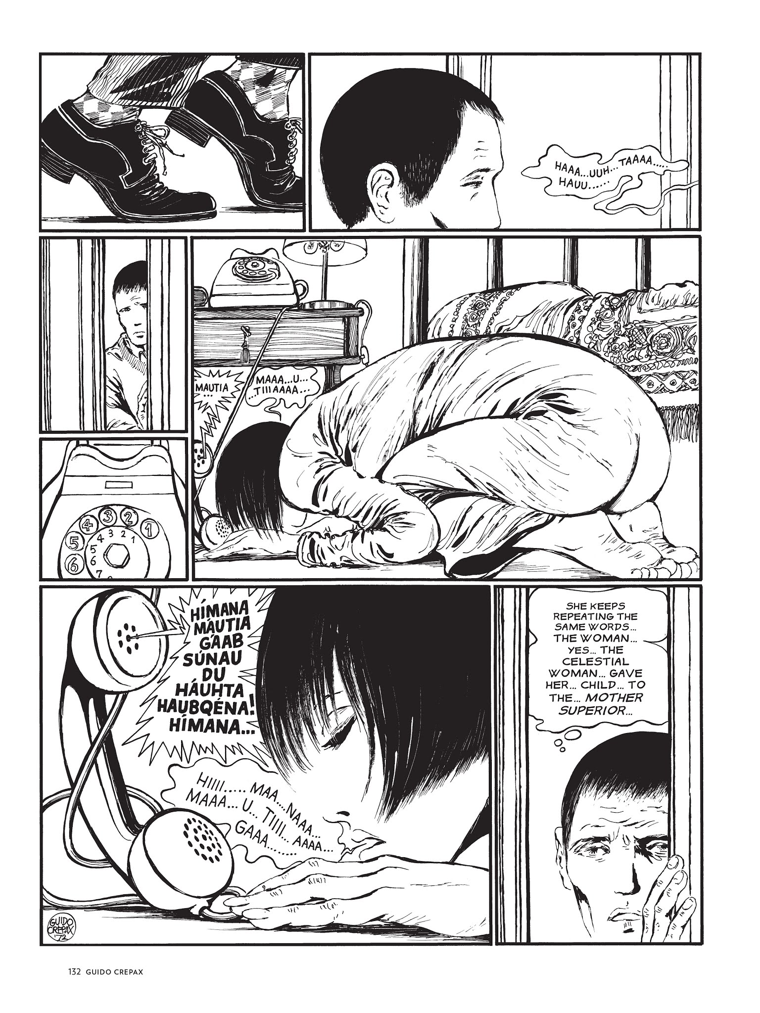 Read online The Complete Crepax comic -  Issue # TPB 3 - 124