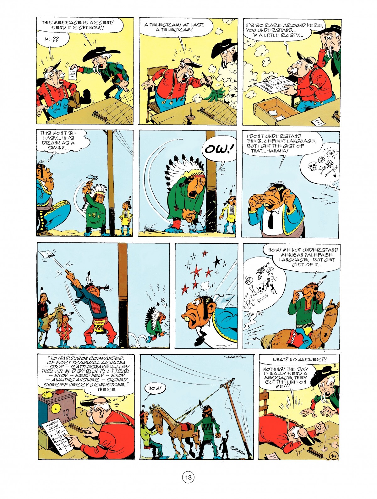 Read online A Lucky Luke Adventure comic -  Issue #43 - 13