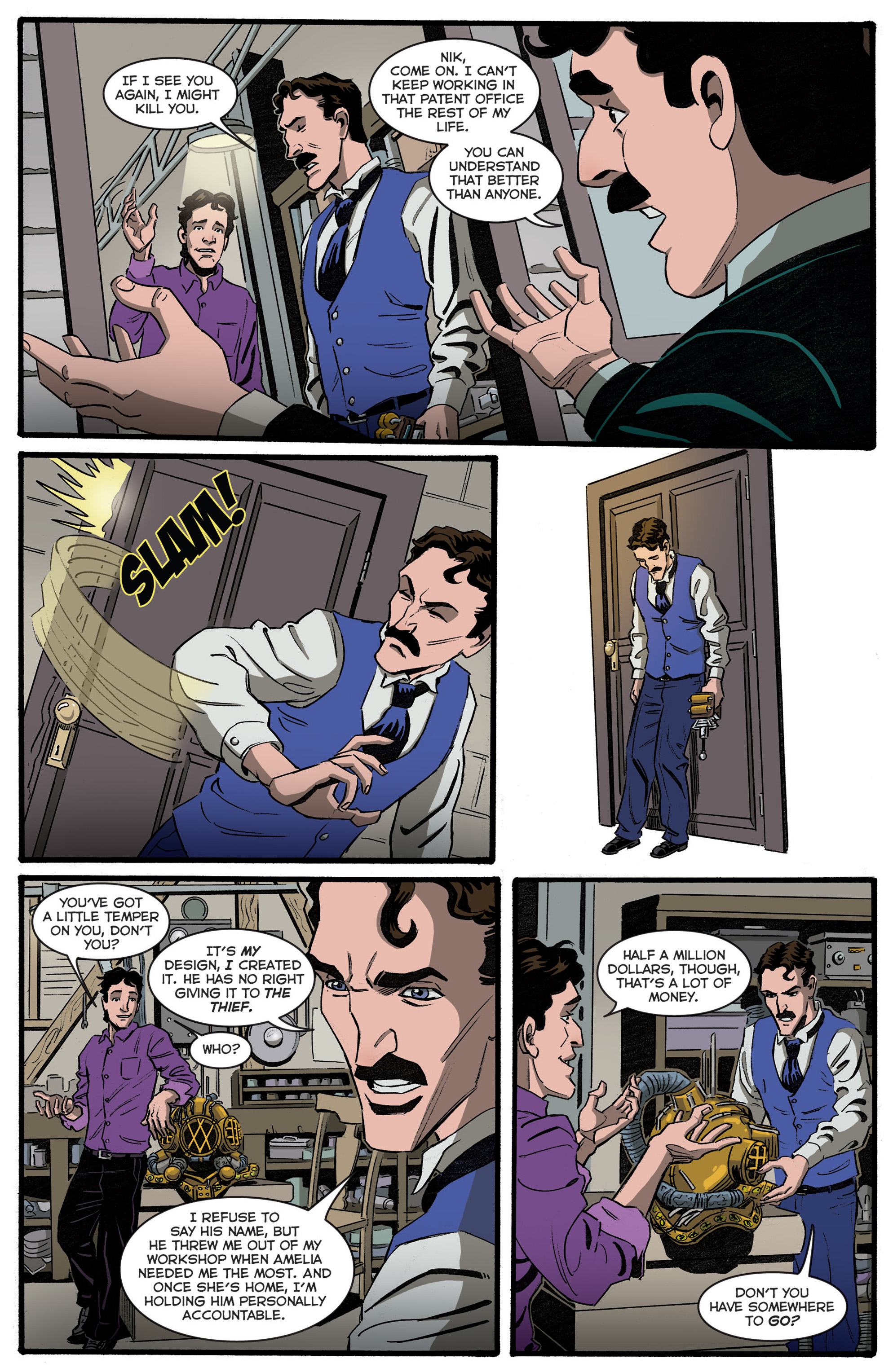 Read online Herald: Lovecraft & Tesla - Bundles of Joy comic -  Issue #2 - 4