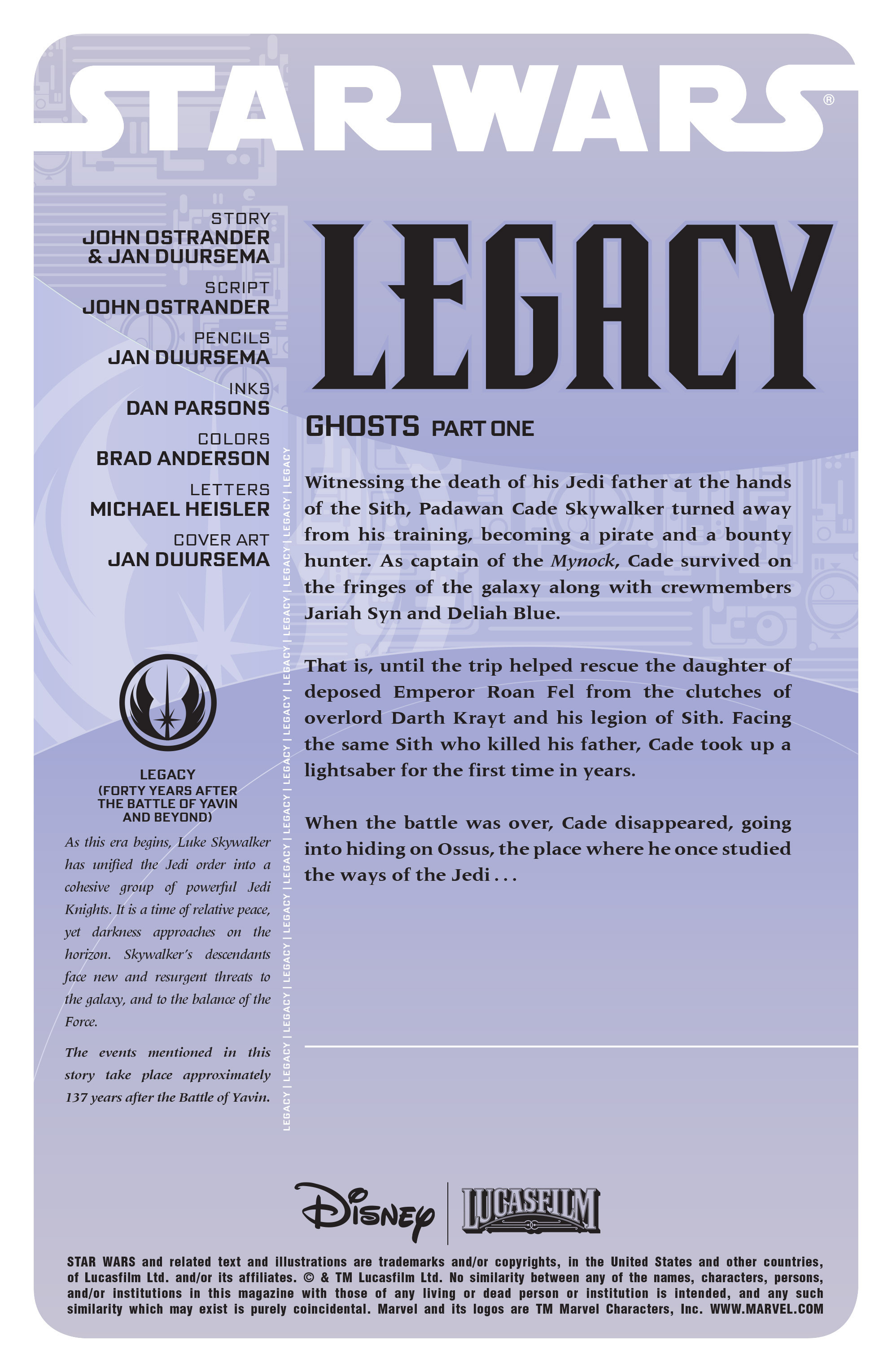 Read online Star Wars Legends: Legacy - Epic Collection comic -  Issue # TPB 1 (Part 3) - 72