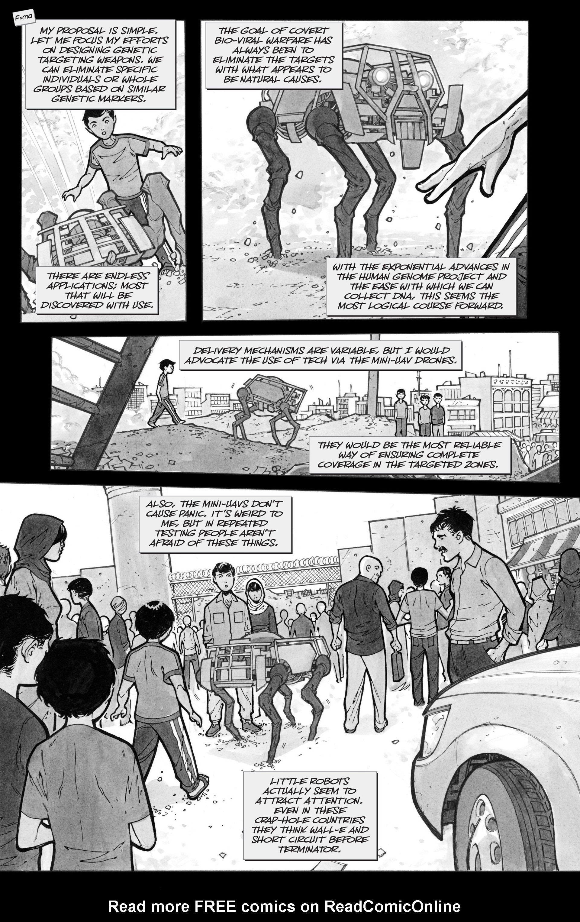 Read online Think Tank comic -  Issue #5 - 7
